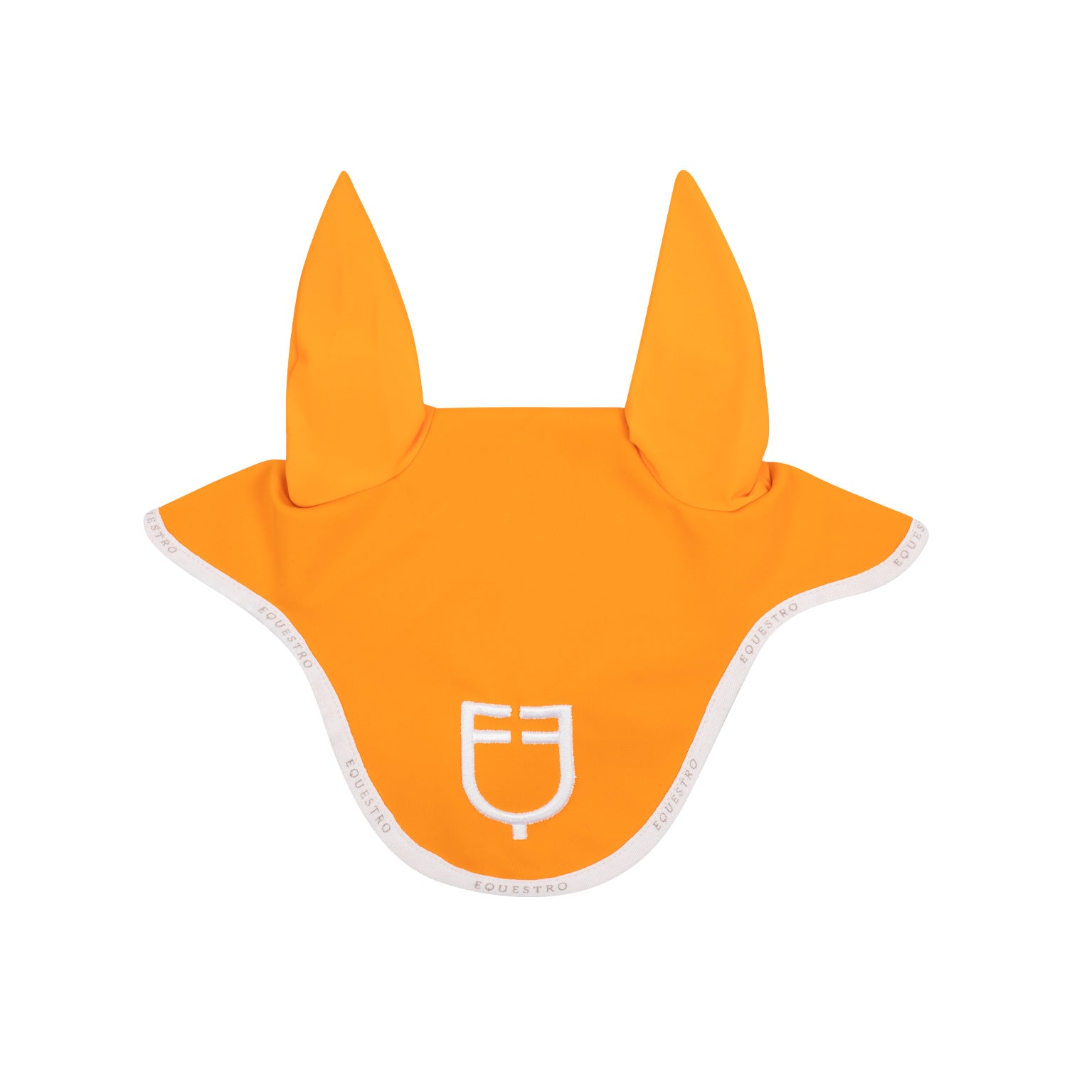 Equestro Cuffietta in Tessuto Tecnico con Logo per Cavallo