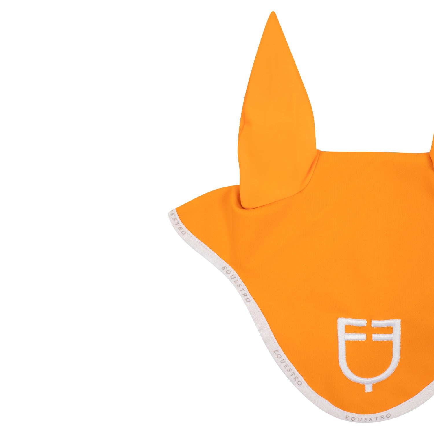 Equestro Cuffietta in Tessuto Tecnico con Logo per Cavallo