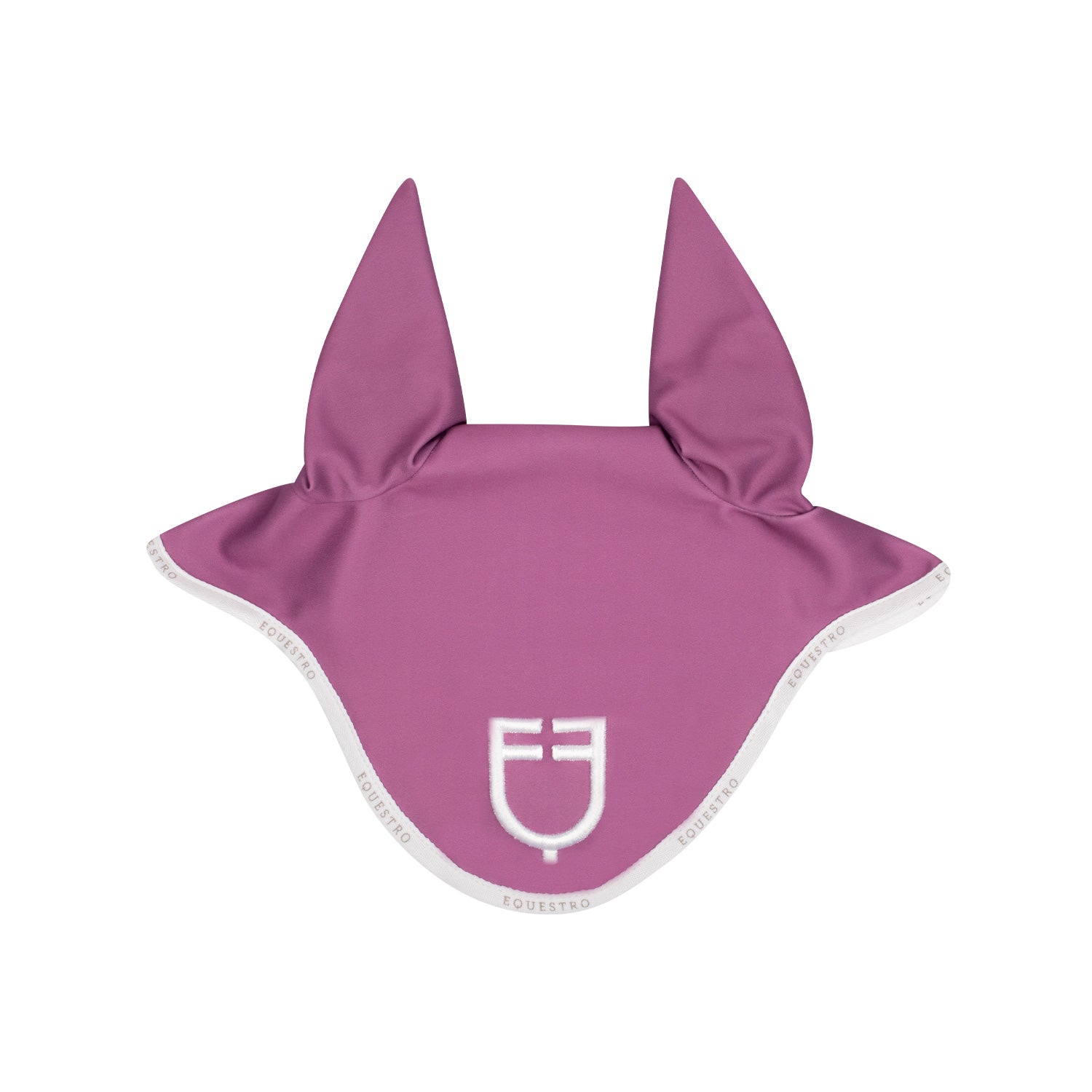 Equestro Cuffietta in Tessuto Tecnico con Logo per Cavallo