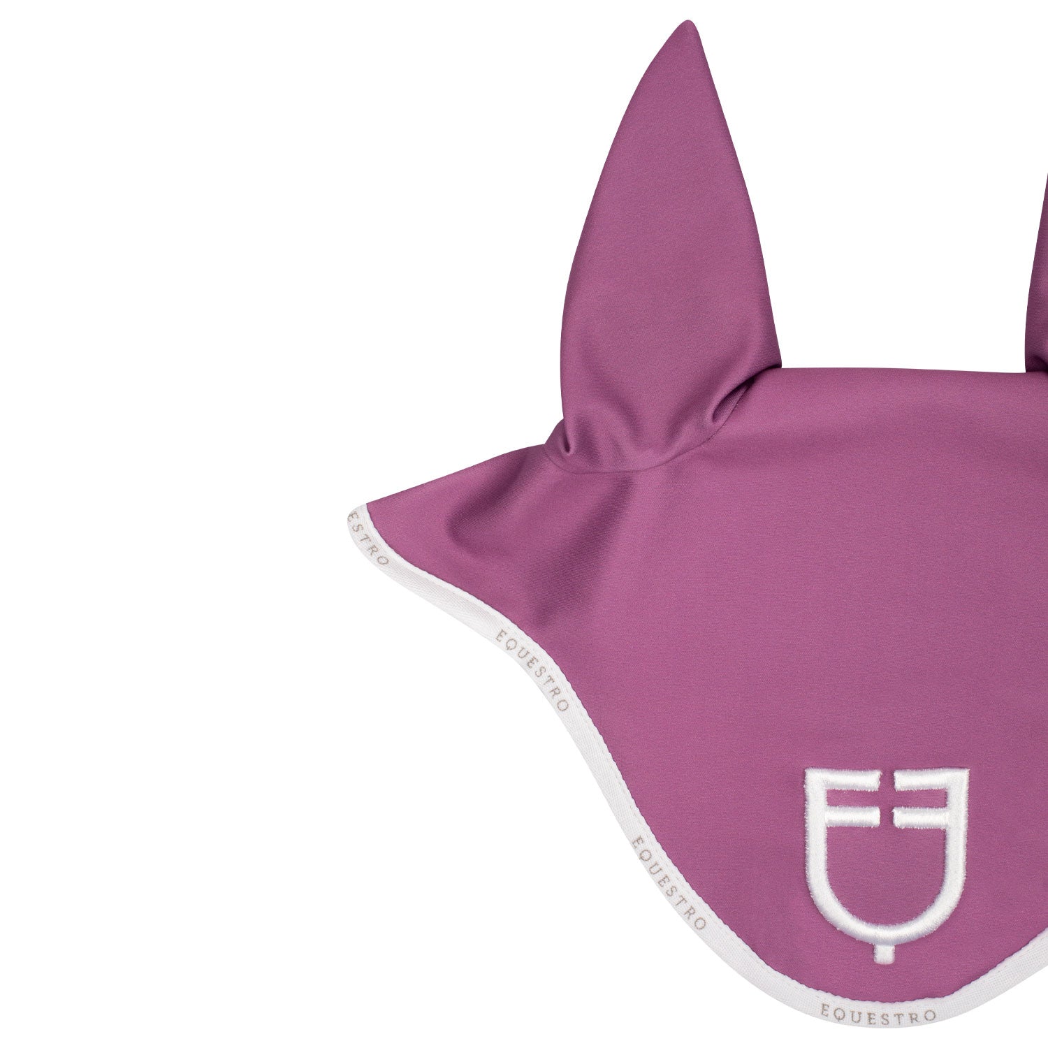 Equestro Cuffietta in Tessuto Tecnico con Logo per Cavallo