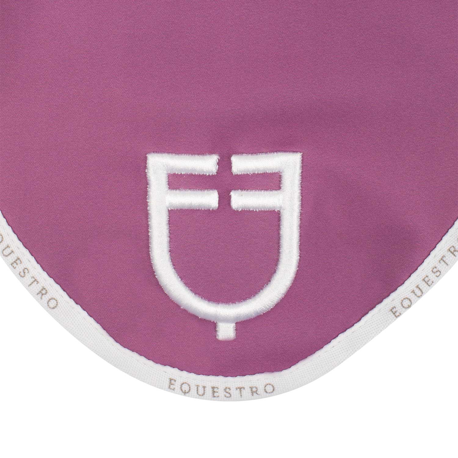 Equestro Cuffietta in Tessuto Tecnico con Logo per Cavallo