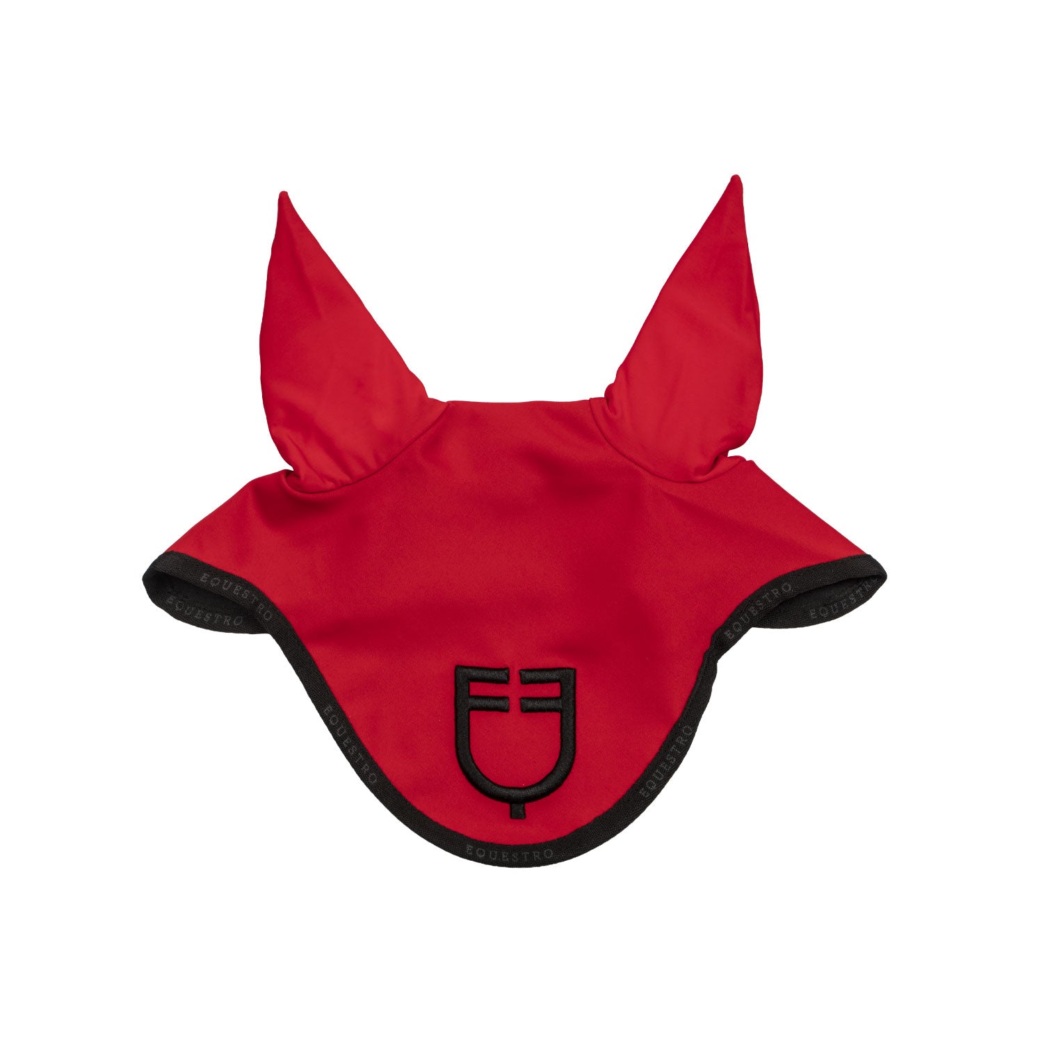 Equestro Cuffietta in Tessuto Tecnico con Logo per Cavallo