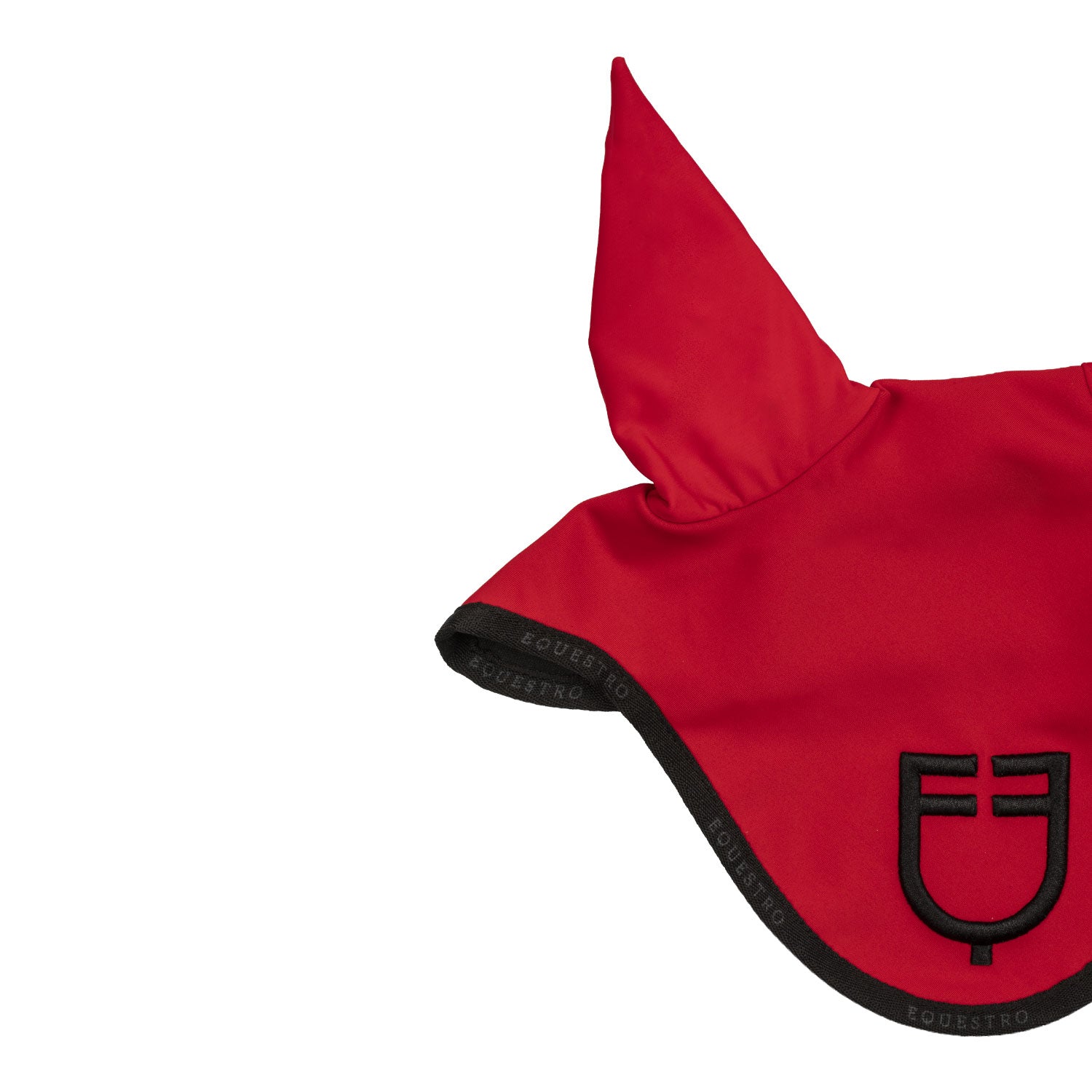 Equestro Cuffietta in Tessuto Tecnico con Logo per Cavallo