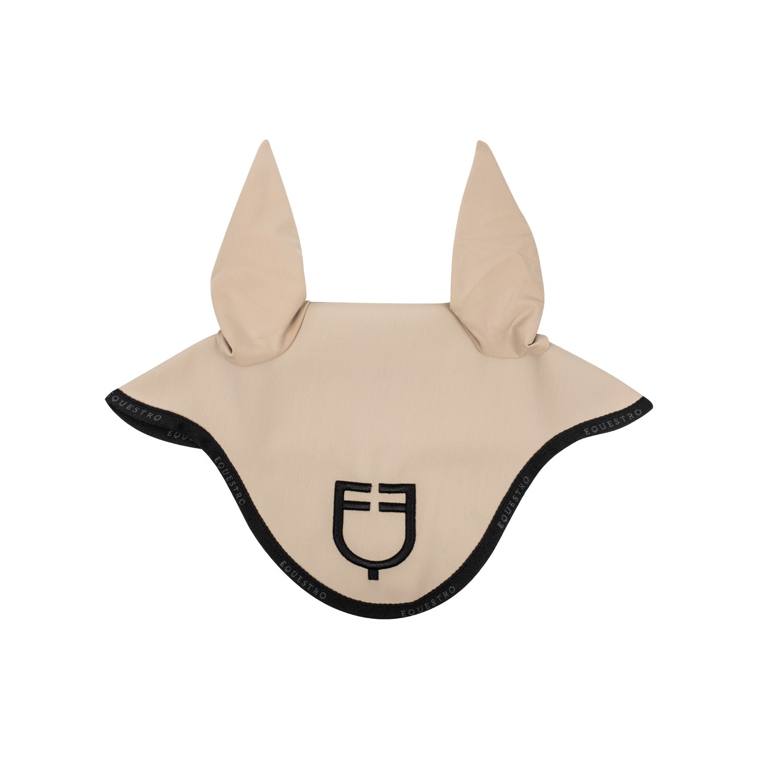Equestro Cuffietta in Tessuto Tecnico con Logo per Cavallo