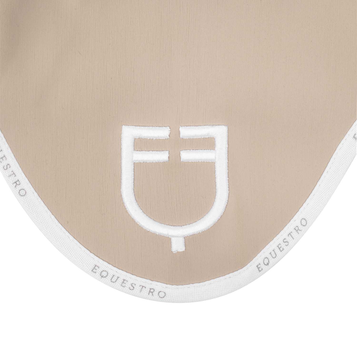 Equestro Cuffietta in Tessuto Tecnico con Logo per Cavallo