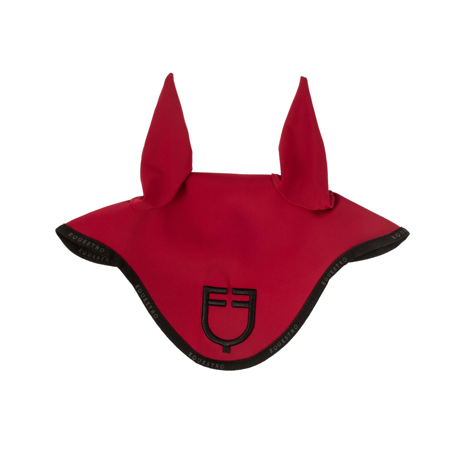 Equestro Cuffietta in Tessuto Tecnico con Logo per Cavallo
