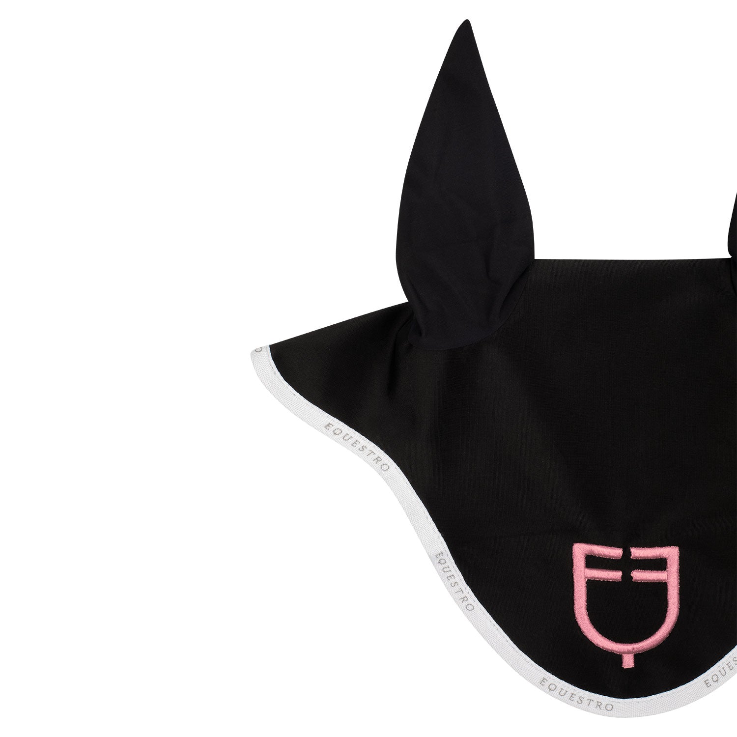 Equestro Cuffietta in Tessuto Tecnico con Logo Multicolor per Cavallo