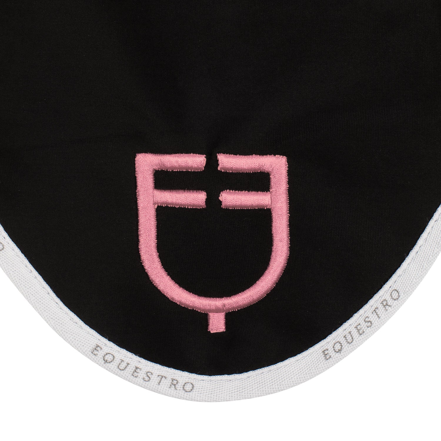 Equestro Cuffietta in Tessuto Tecnico con Logo Multicolor per Cavallo