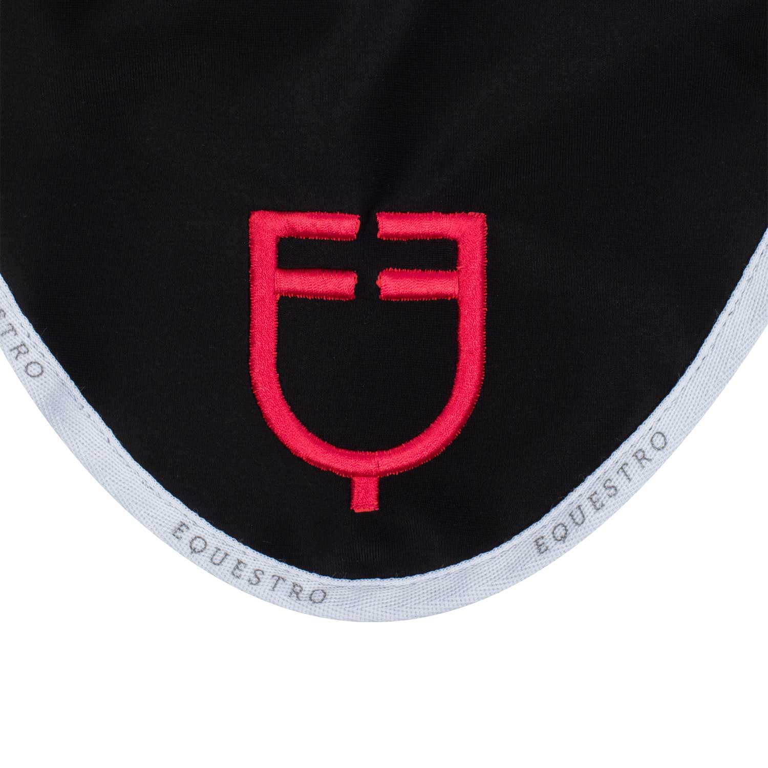 Equestro Cuffietta in Tessuto Tecnico con Logo Multicolor per Cavallo