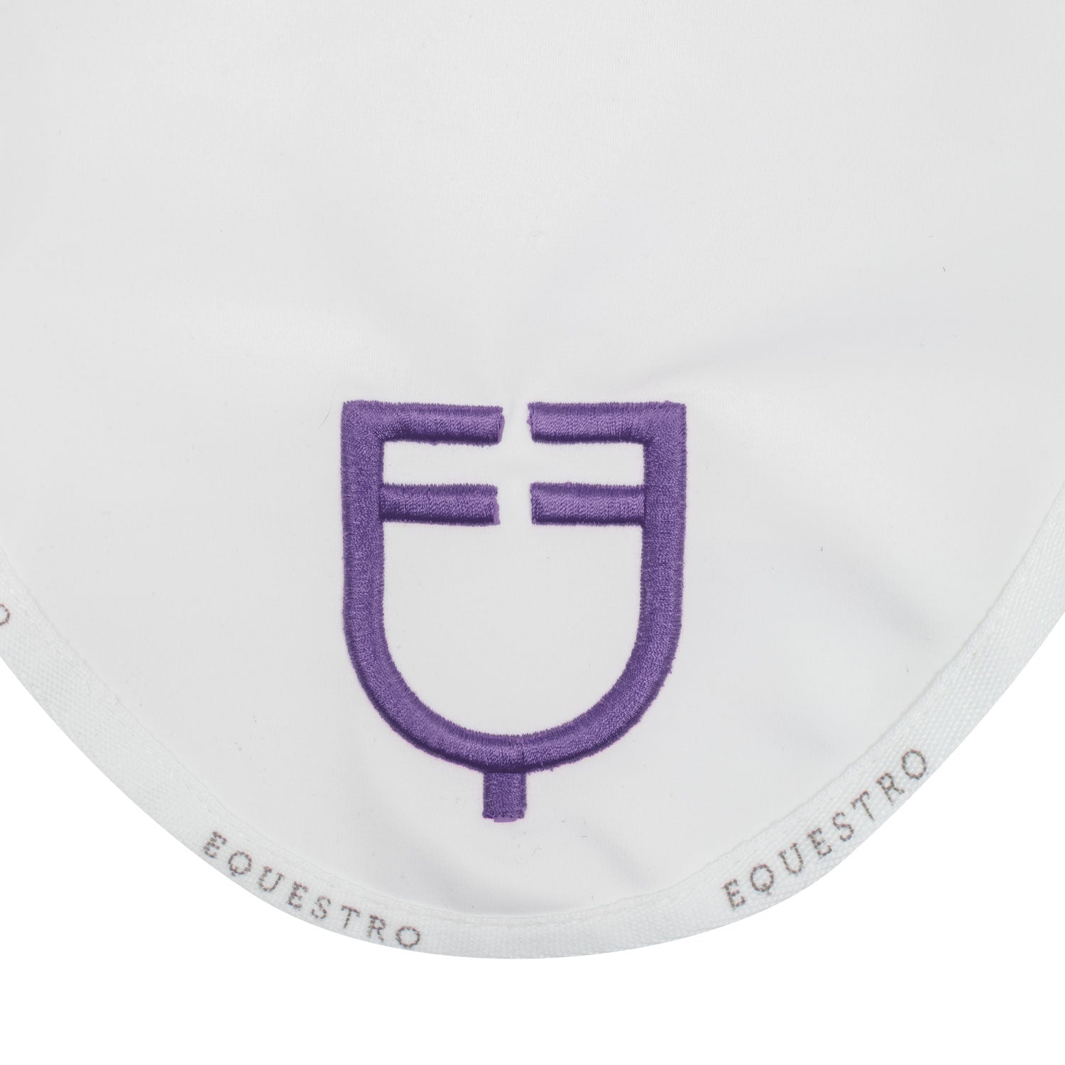 Equestro Cuffietta in Tessuto Tecnico con Logo Multicolor per Cavallo