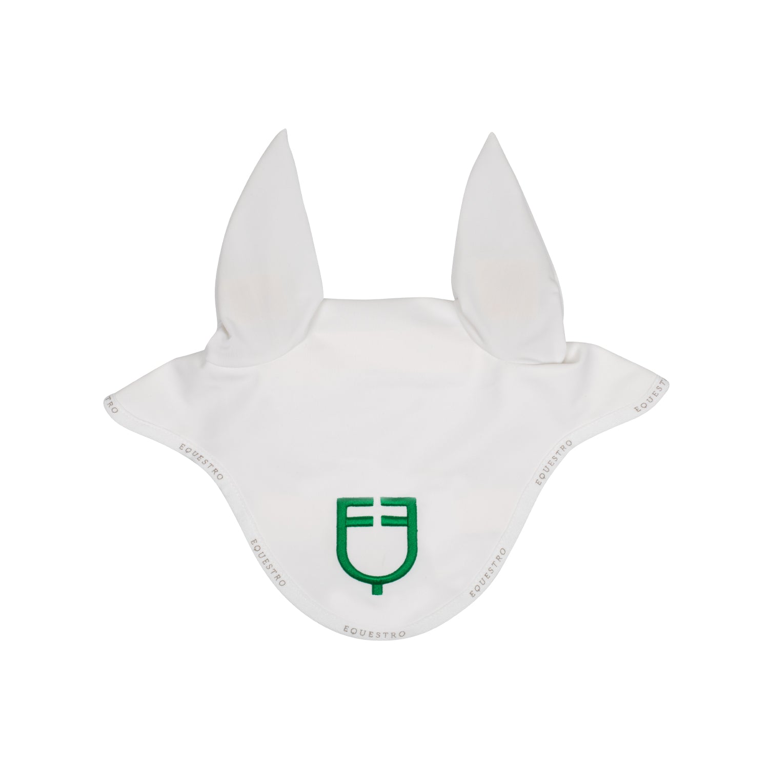 Equestro Cuffietta in Tessuto Tecnico con Logo Multicolor per Cavallo