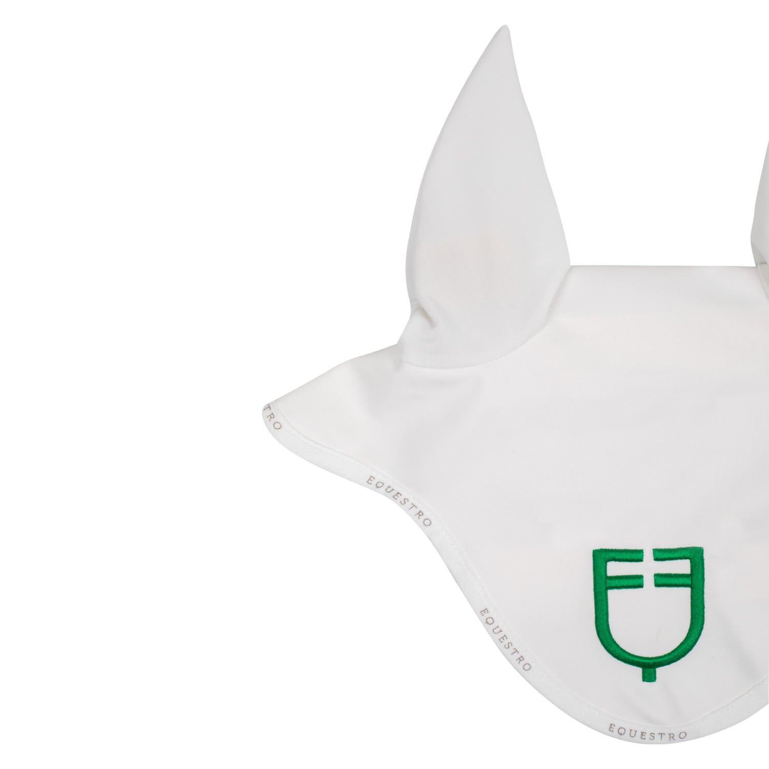 Equestro Cuffietta in Tessuto Tecnico con Logo Multicolor per Cavallo