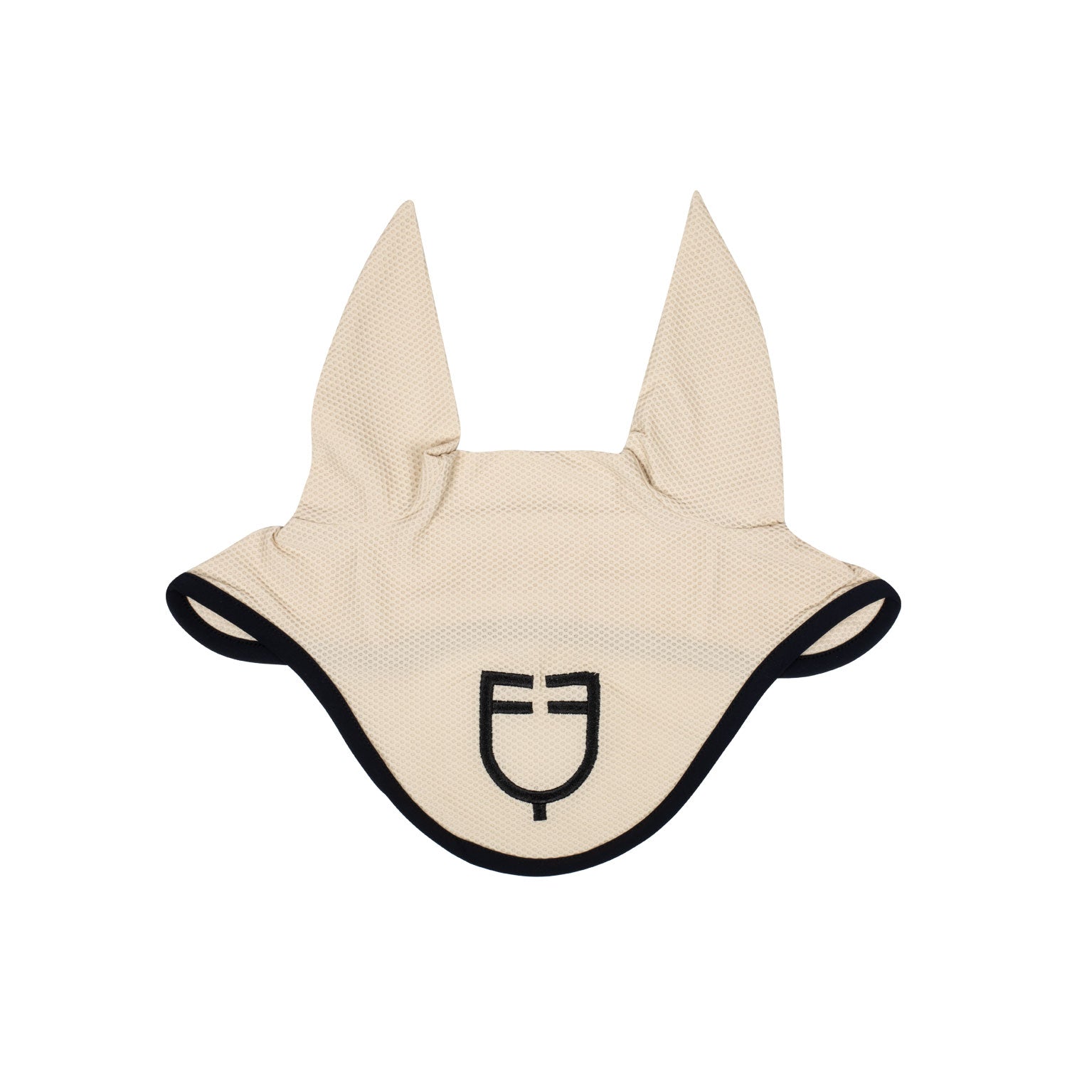 Equestro Cuffietta in Tessuto Traforato con Logo