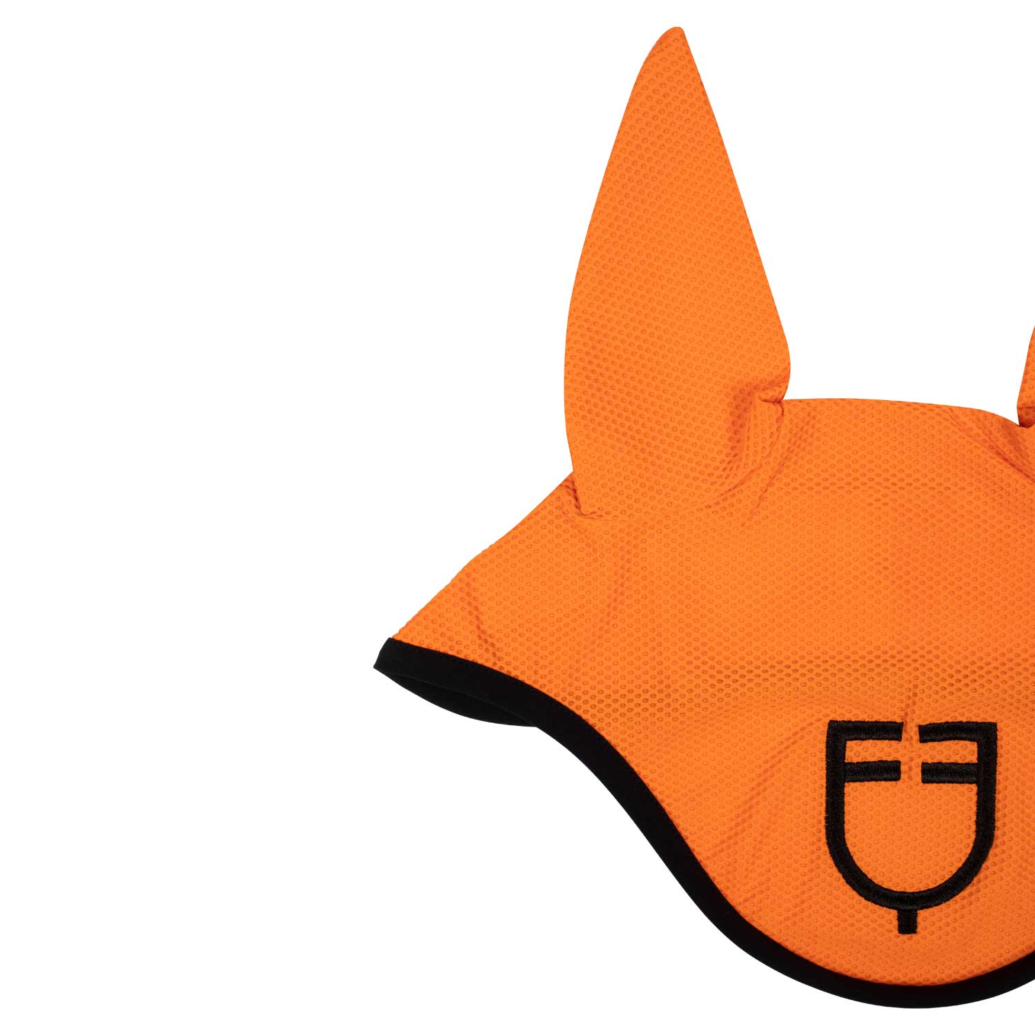 Equestro Cuffietta in Tessuto Traforato con Logo
