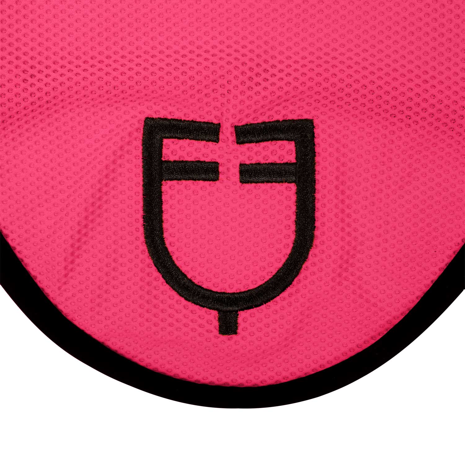 Equestro Cuffietta in Tessuto Traforato con Logo