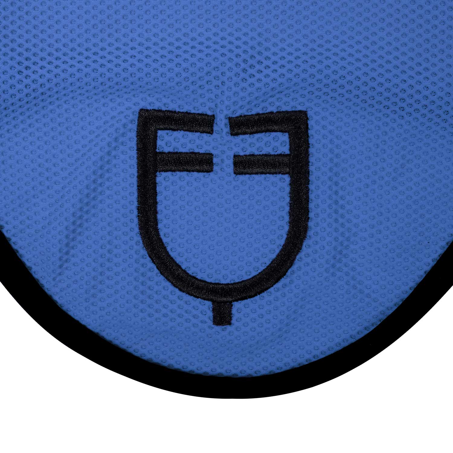 Equestro Cuffietta in Tessuto Traforato con Logo