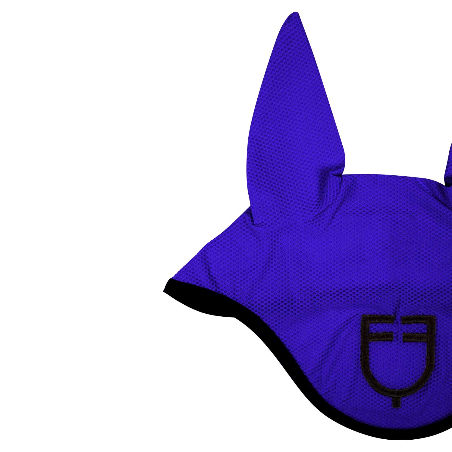 Equestro Cuffietta in Tessuto Traforato con Logo