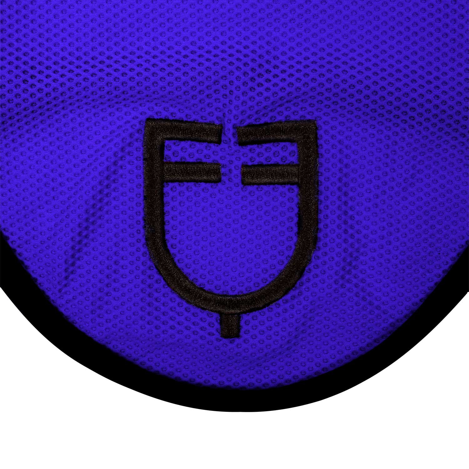 Equestro Cuffietta in Tessuto Traforato con Logo