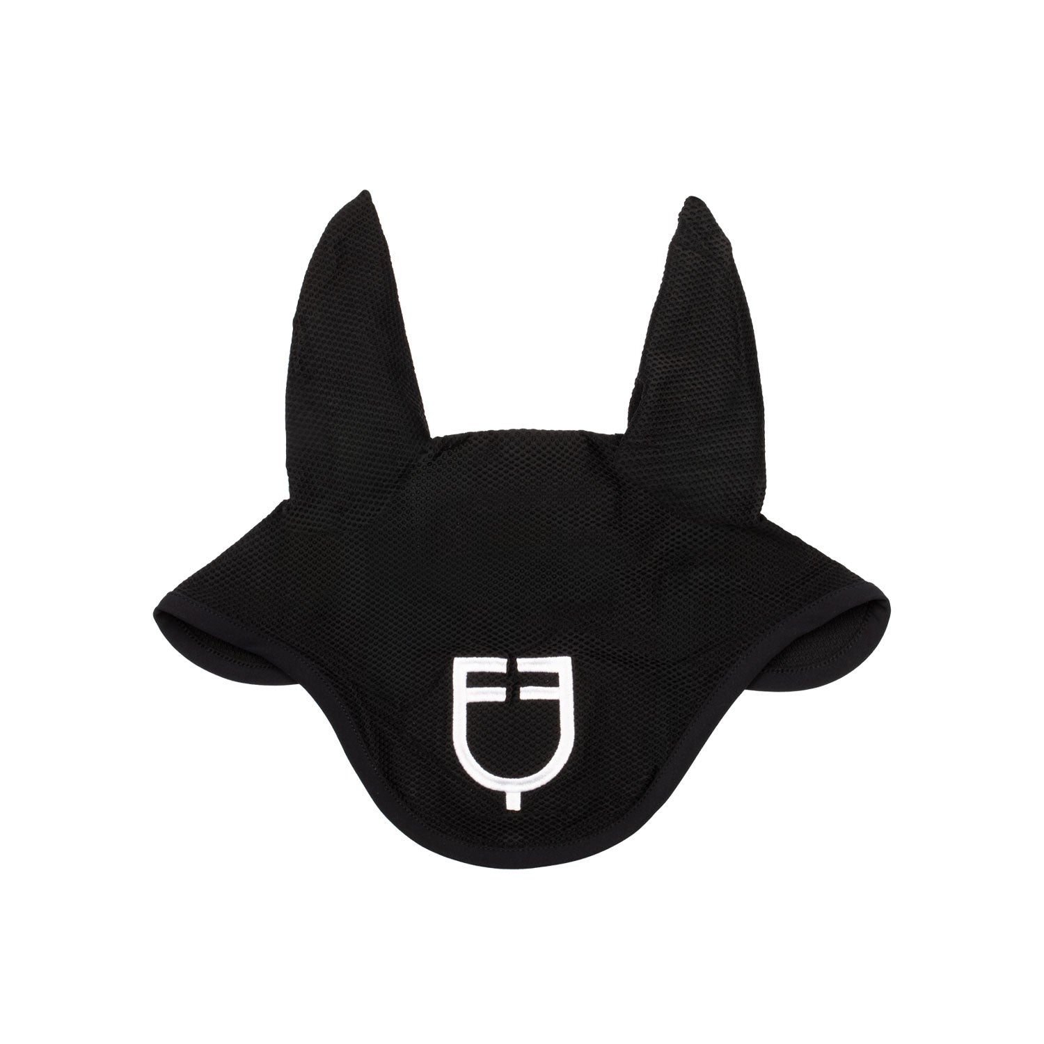 Equestro Cuffietta in Tessuto Traforato con Logo