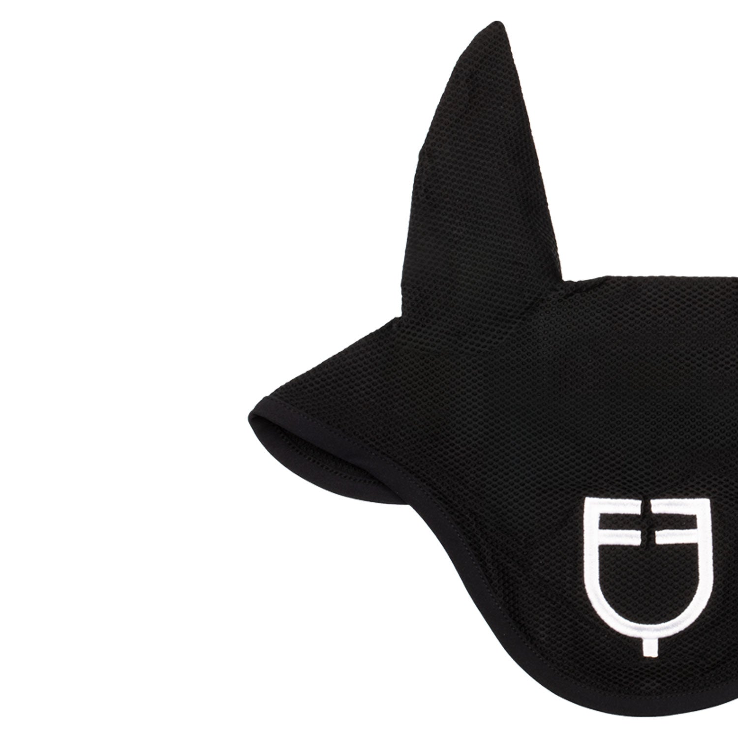 Equestro Cuffietta in Tessuto Traforato con Logo