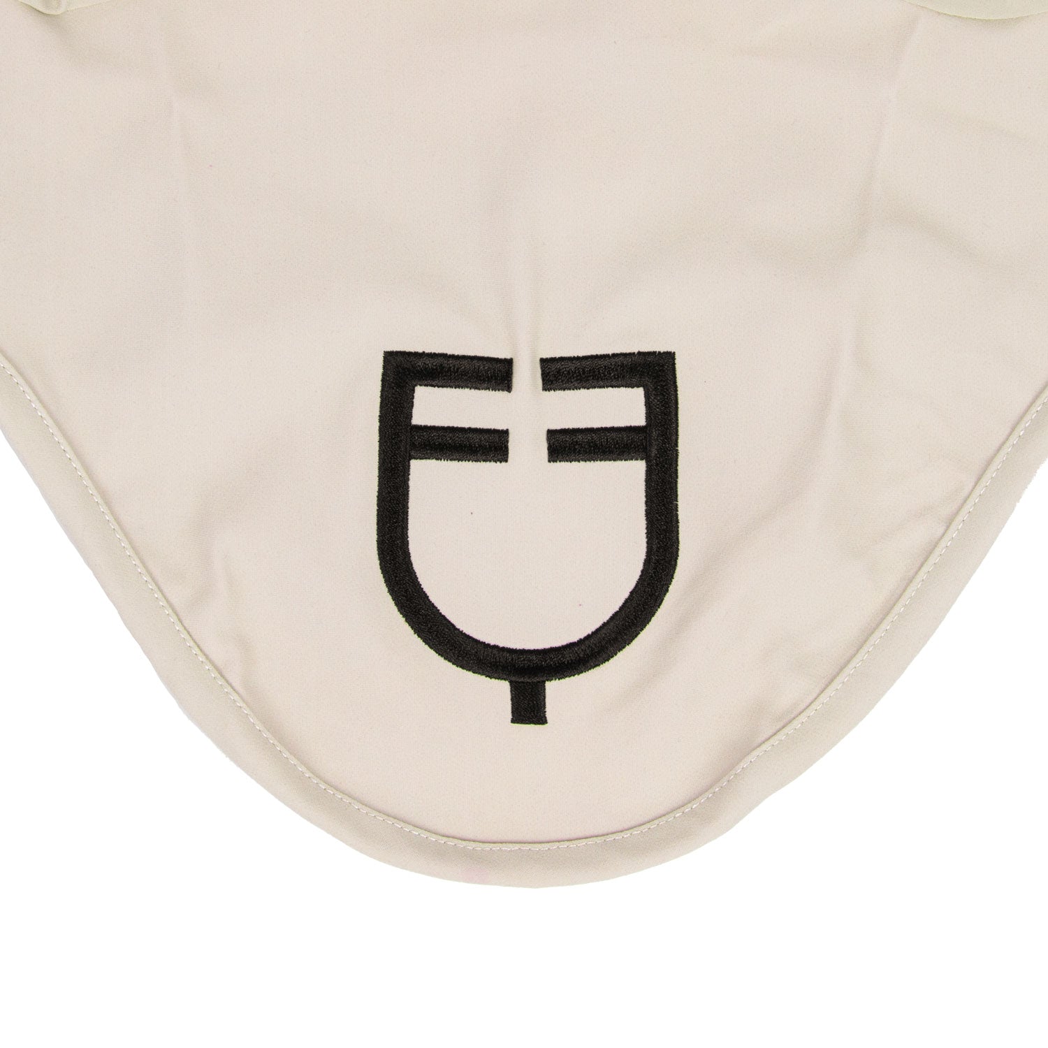 Equestro Cuffietta in Tessuto Tecnico Elasticizzato con Logo
