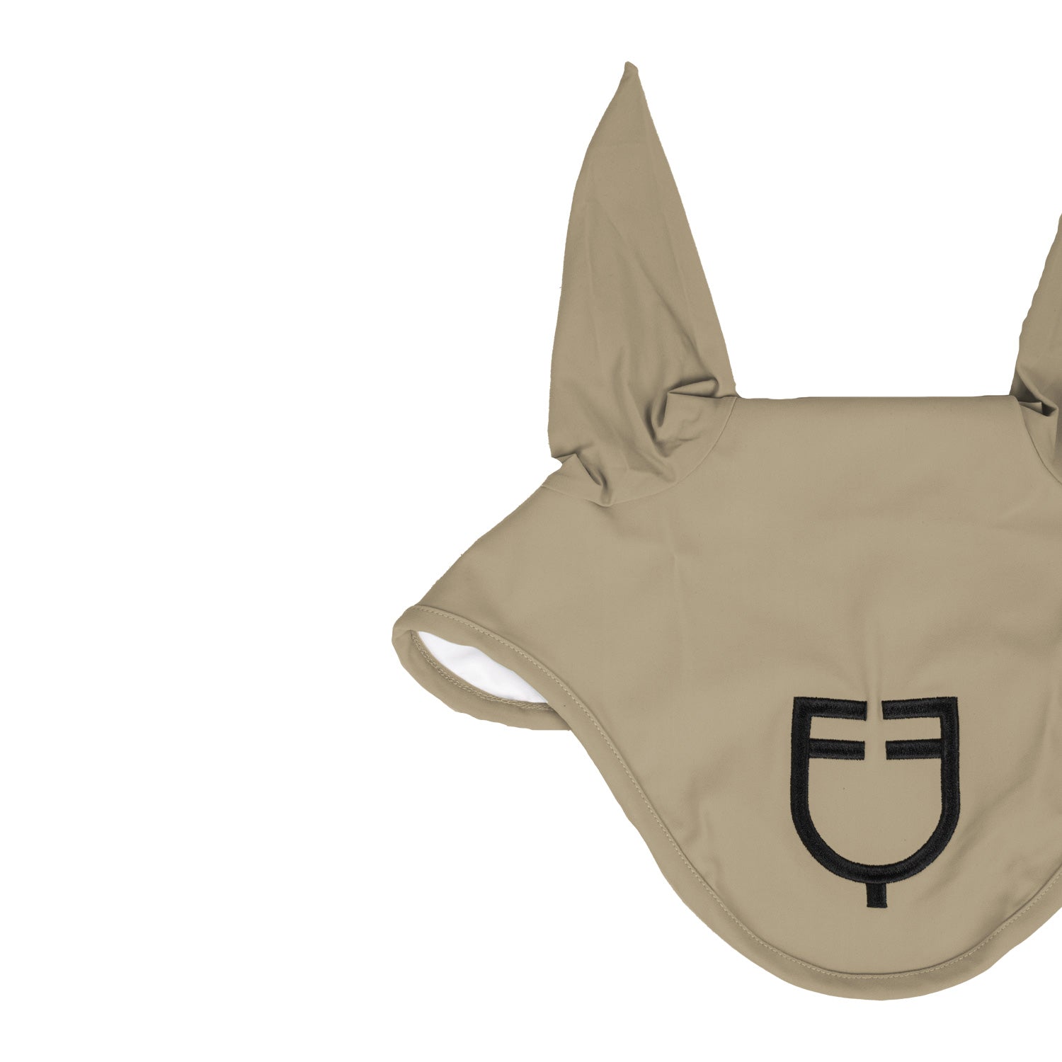 Equestro Cuffietta in Tessuto Tecnico Elasticizzato con Logo