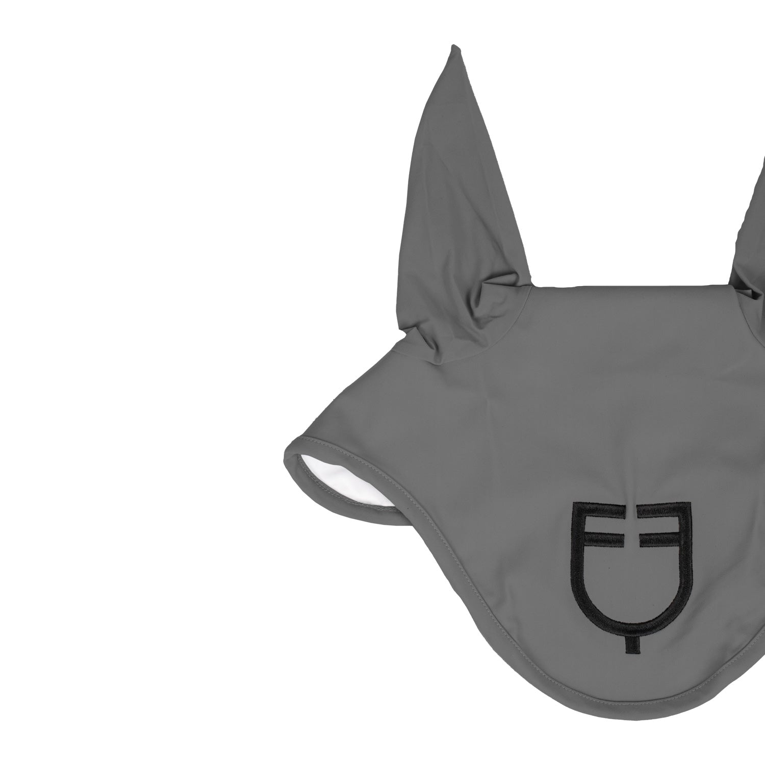 Equestro Cuffietta in Tessuto Tecnico Elasticizzato con Logo