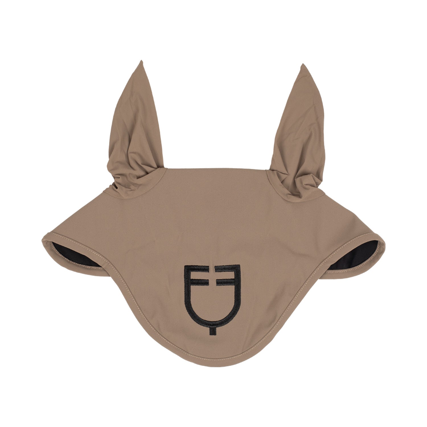 Equestro Cuffietta in Tessuto Tecnico Elasticizzato con Logo