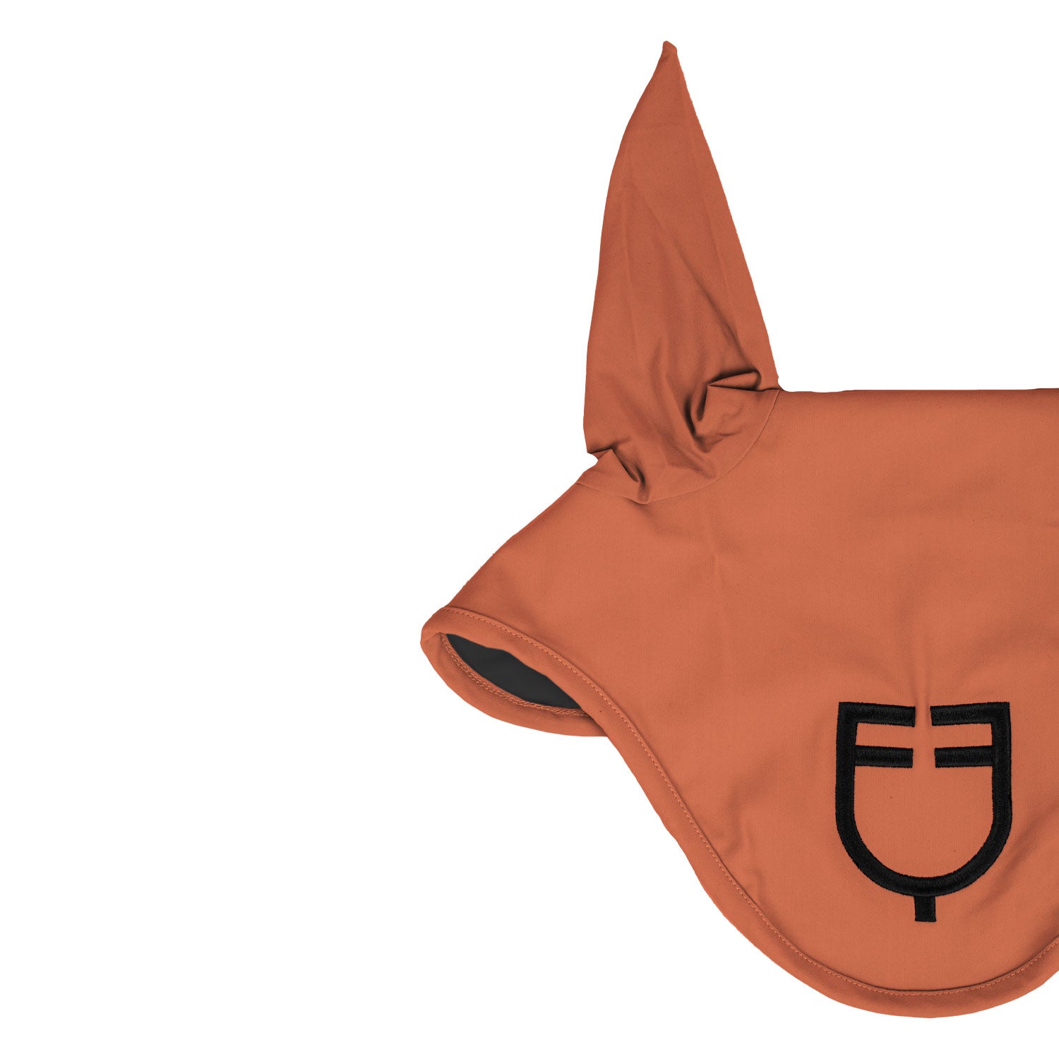 Equestro Cuffietta in Tessuto Tecnico Elasticizzato con Logo