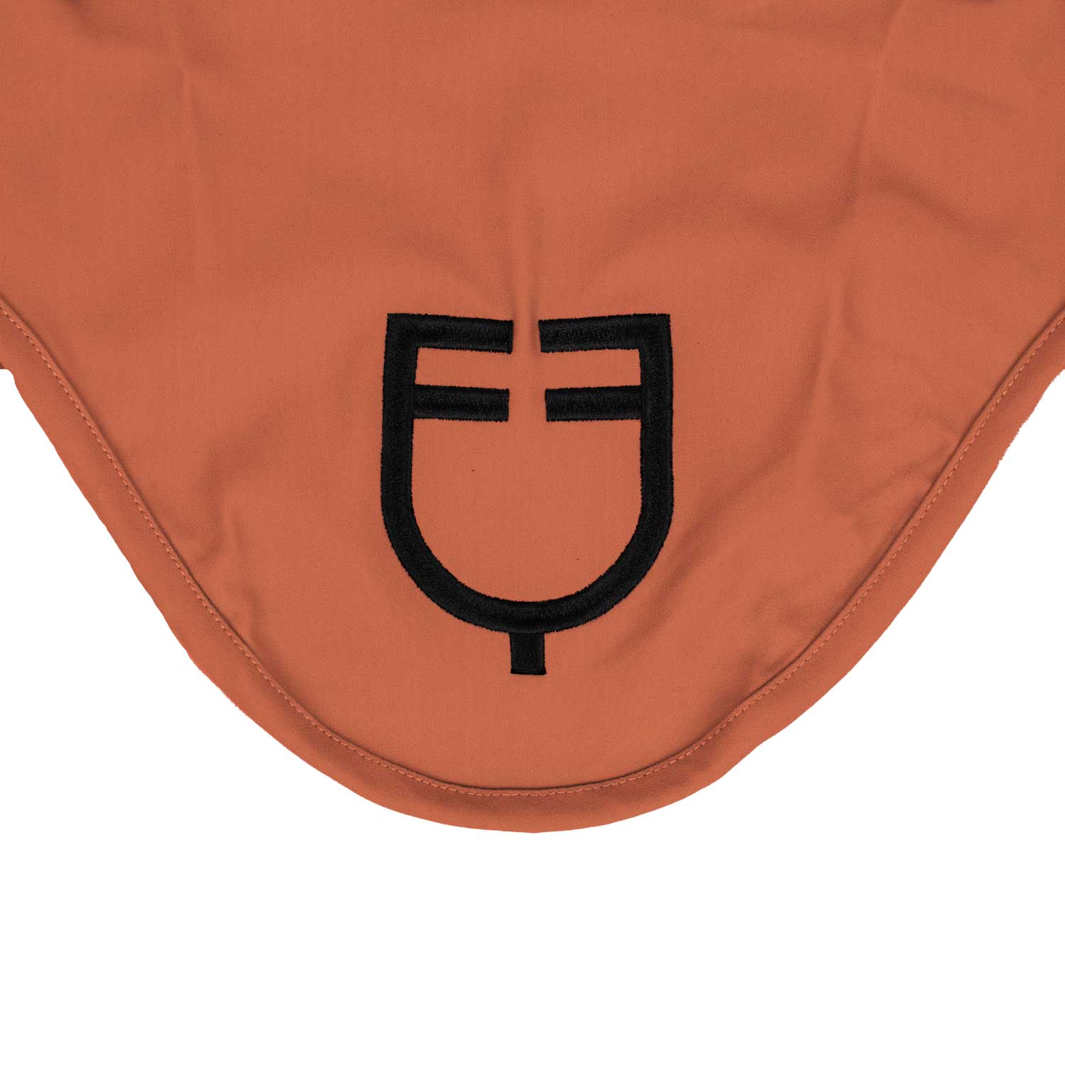 Equestro Cuffietta in Tessuto Tecnico Elasticizzato con Logo