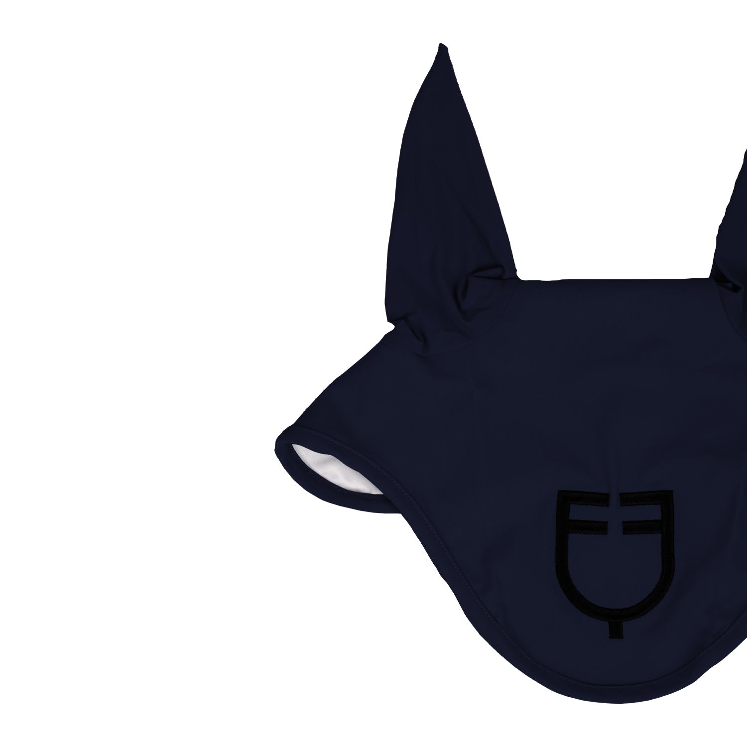 Equestro Cuffietta in Tessuto Tecnico Elasticizzato con Logo