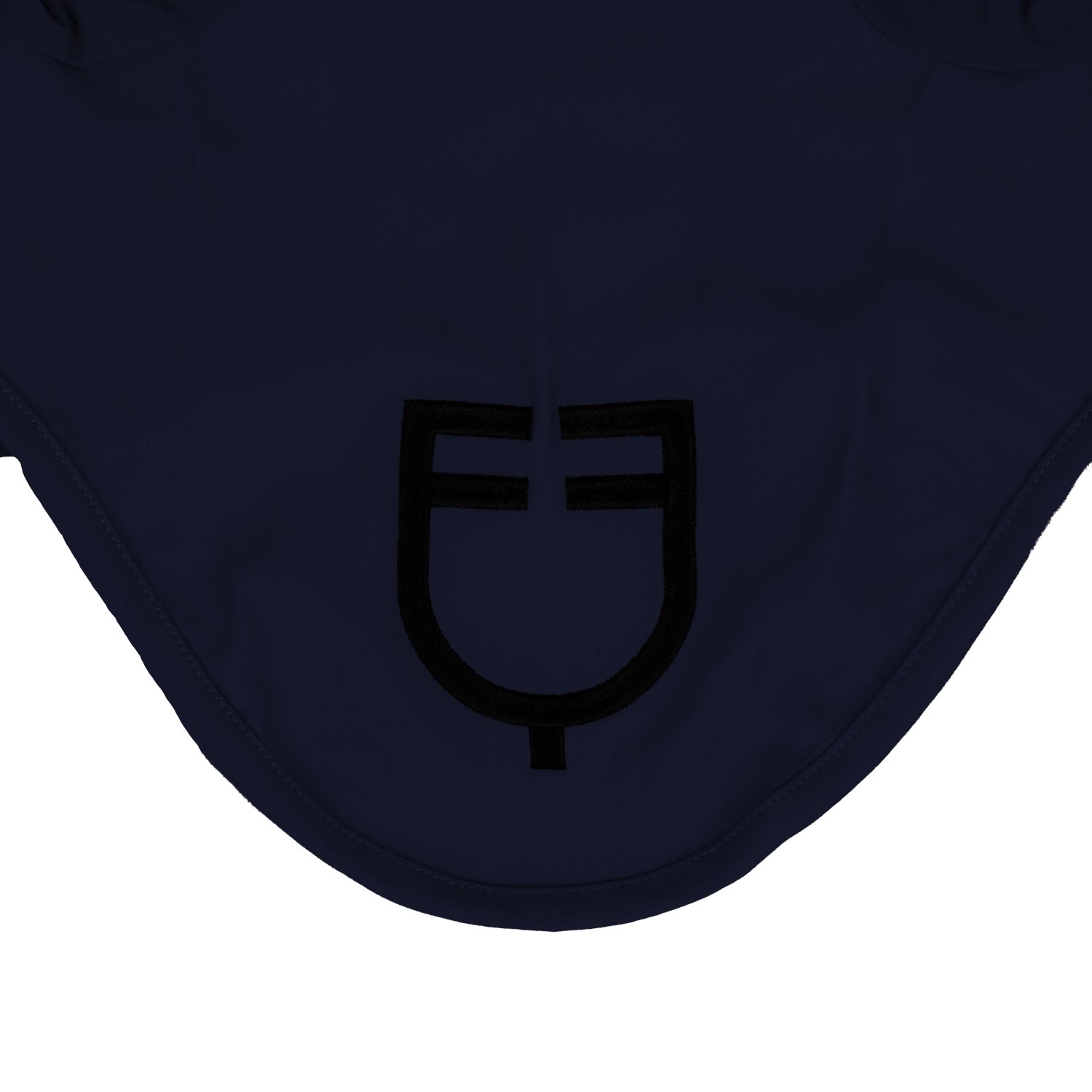 Equestro Cuffietta in Tessuto Tecnico Elasticizzato con Logo