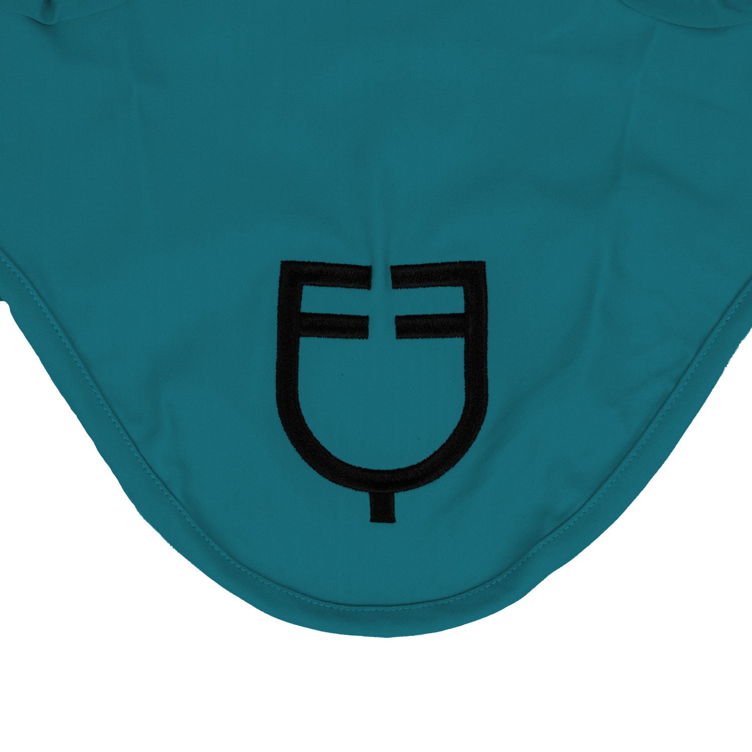 Equestro Cuffietta in Tessuto Tecnico Elasticizzato con Logo