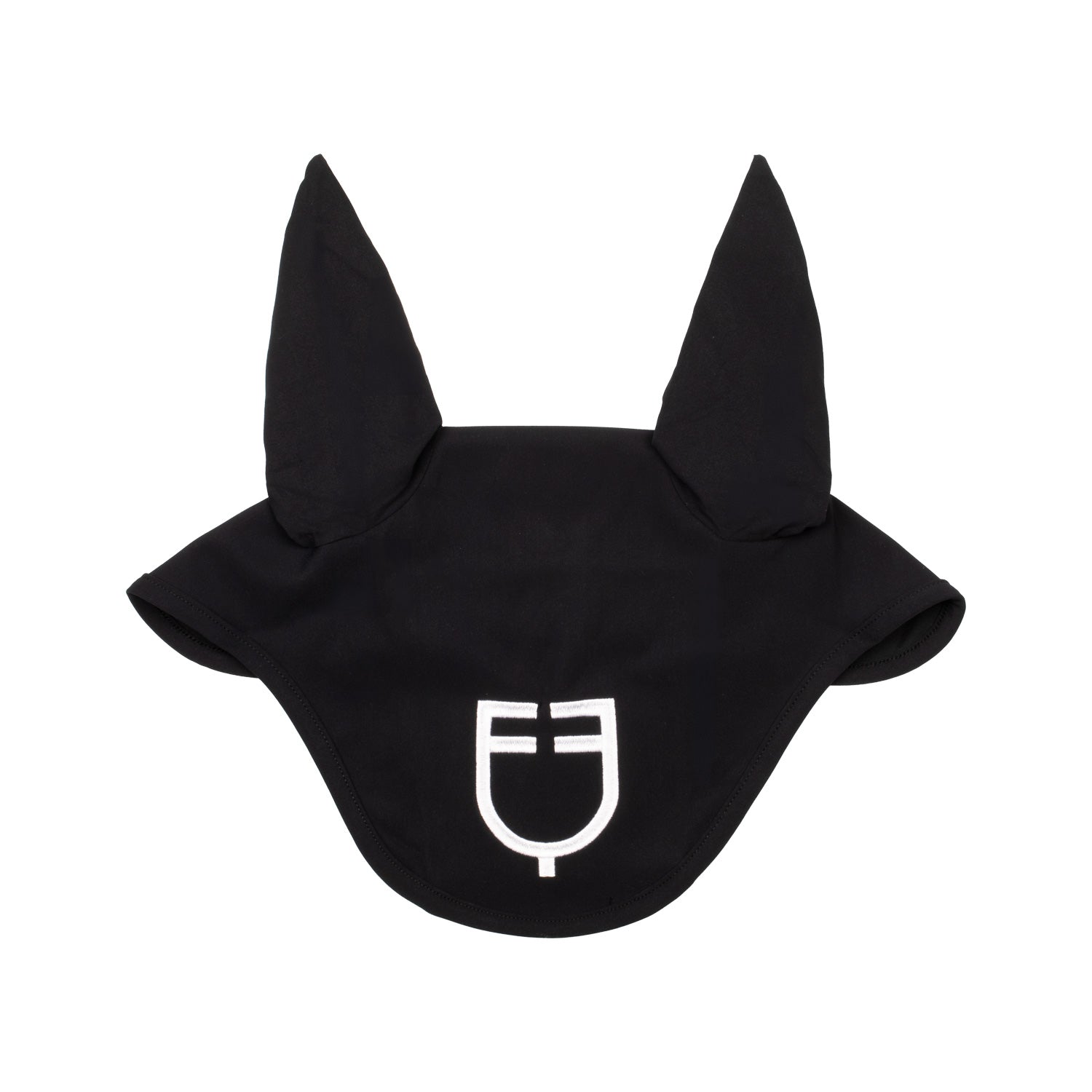 Equestro Cuffietta in Tessuto Tecnico Elasticizzato con Logo