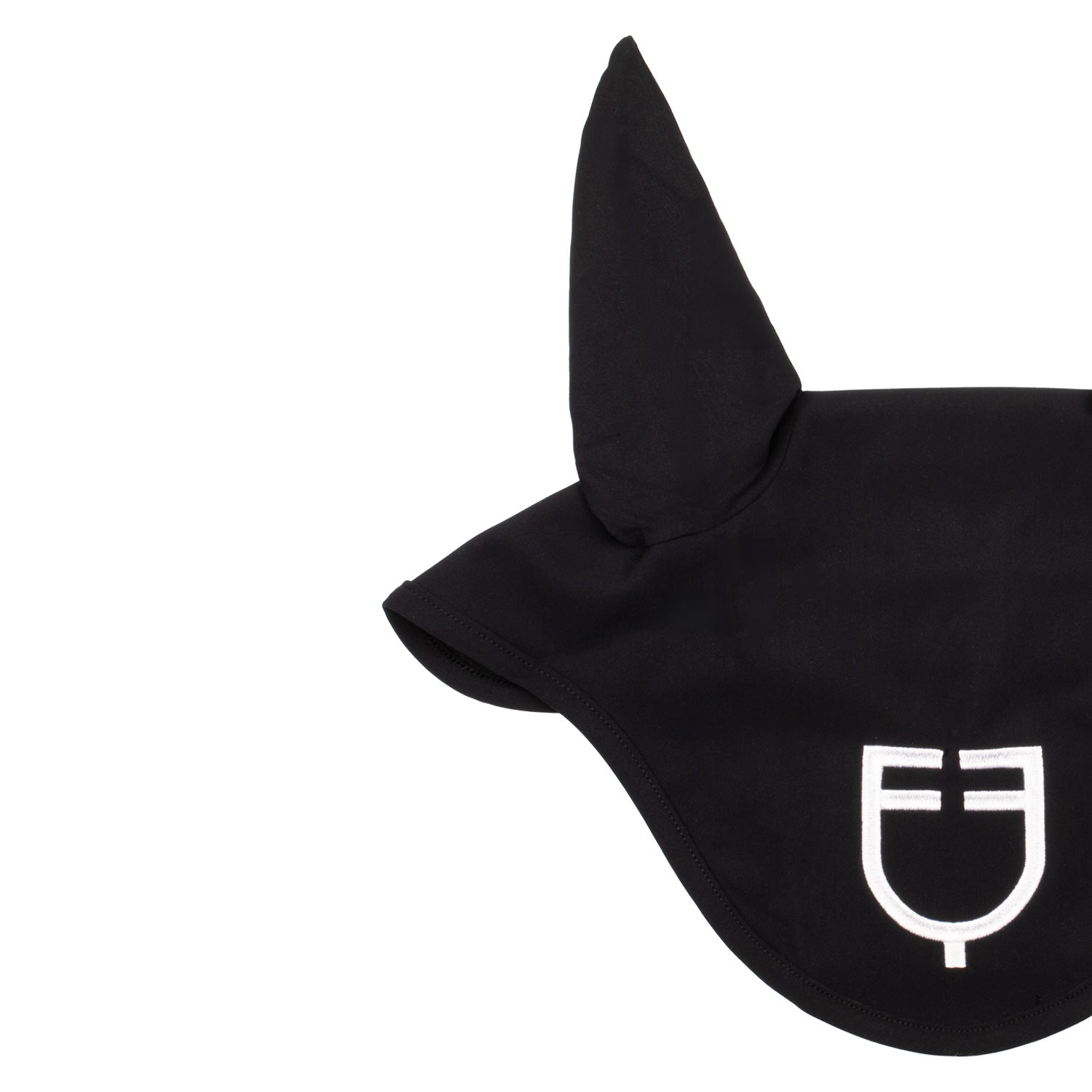 Equestro Cuffietta in Tessuto Tecnico Elasticizzato con Logo