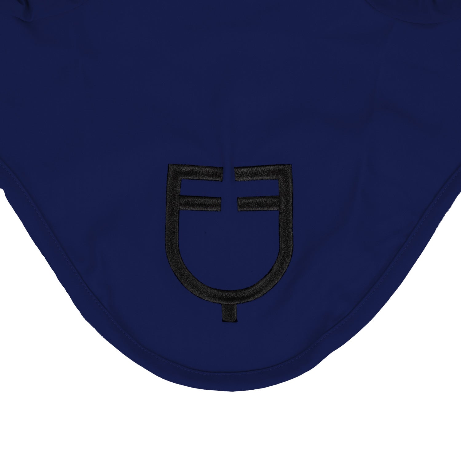 Equestro Cuffietta in Tessuto Tecnico Elasticizzato con Logo