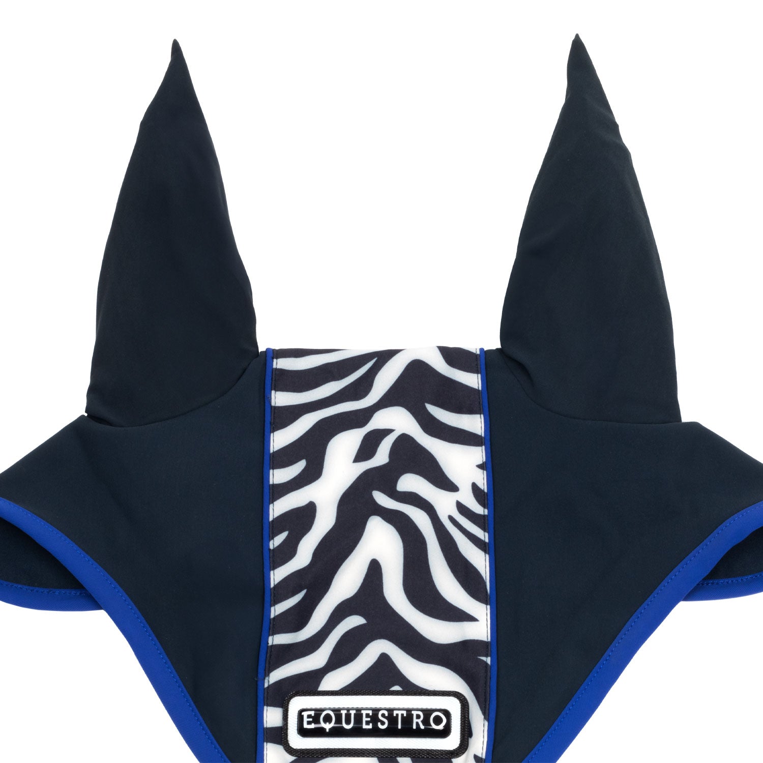 Equestro Cuffietta in Tessuto Tecnico con Fascia Centrale Zebrata