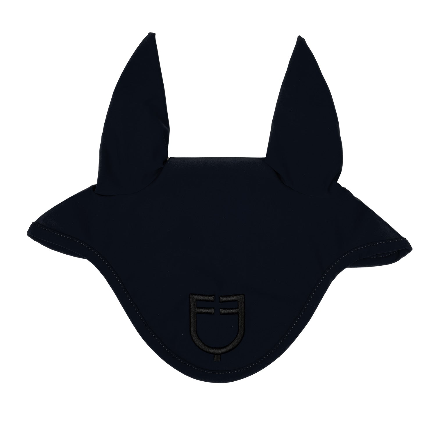 Equestro Cuffietta in Tessuto Tecnico con Logo