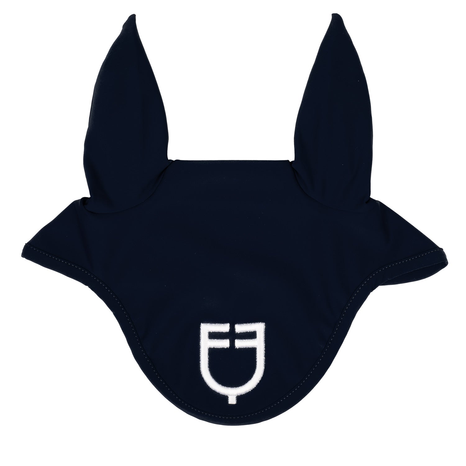Equestro Cuffietta in Tessuto Tecnico con Logo