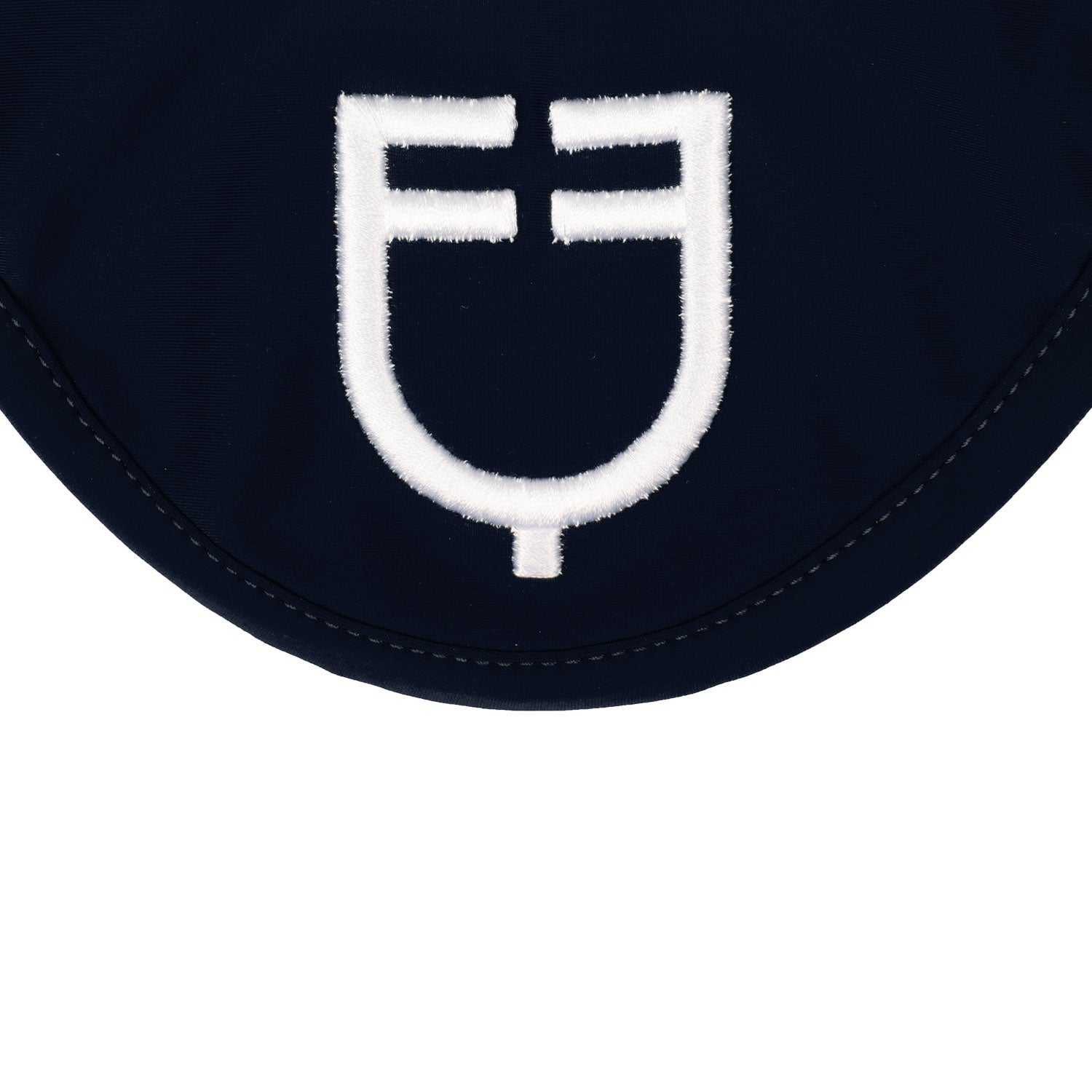 Equestro Cuffietta in Tessuto Tecnico con Logo