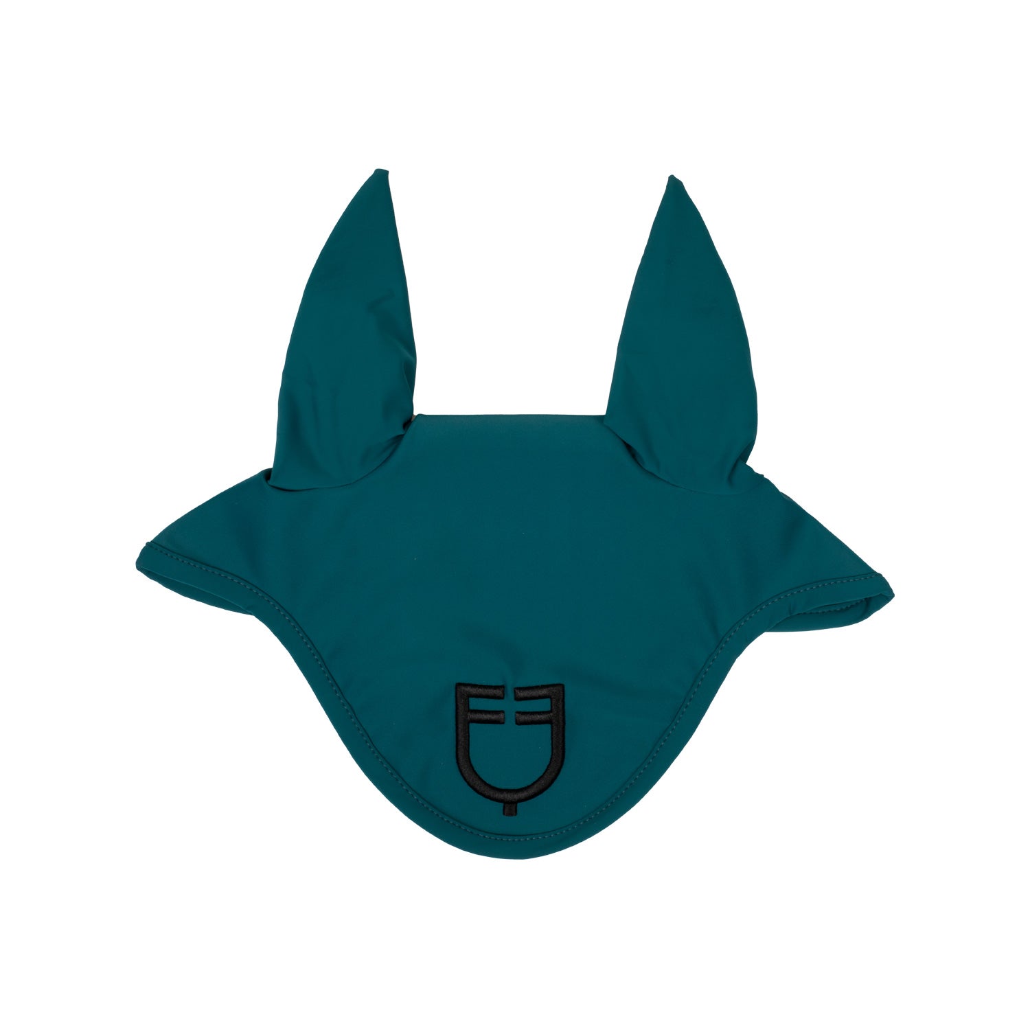 Equestro Cuffietta in Tessuto Tecnico con Logo