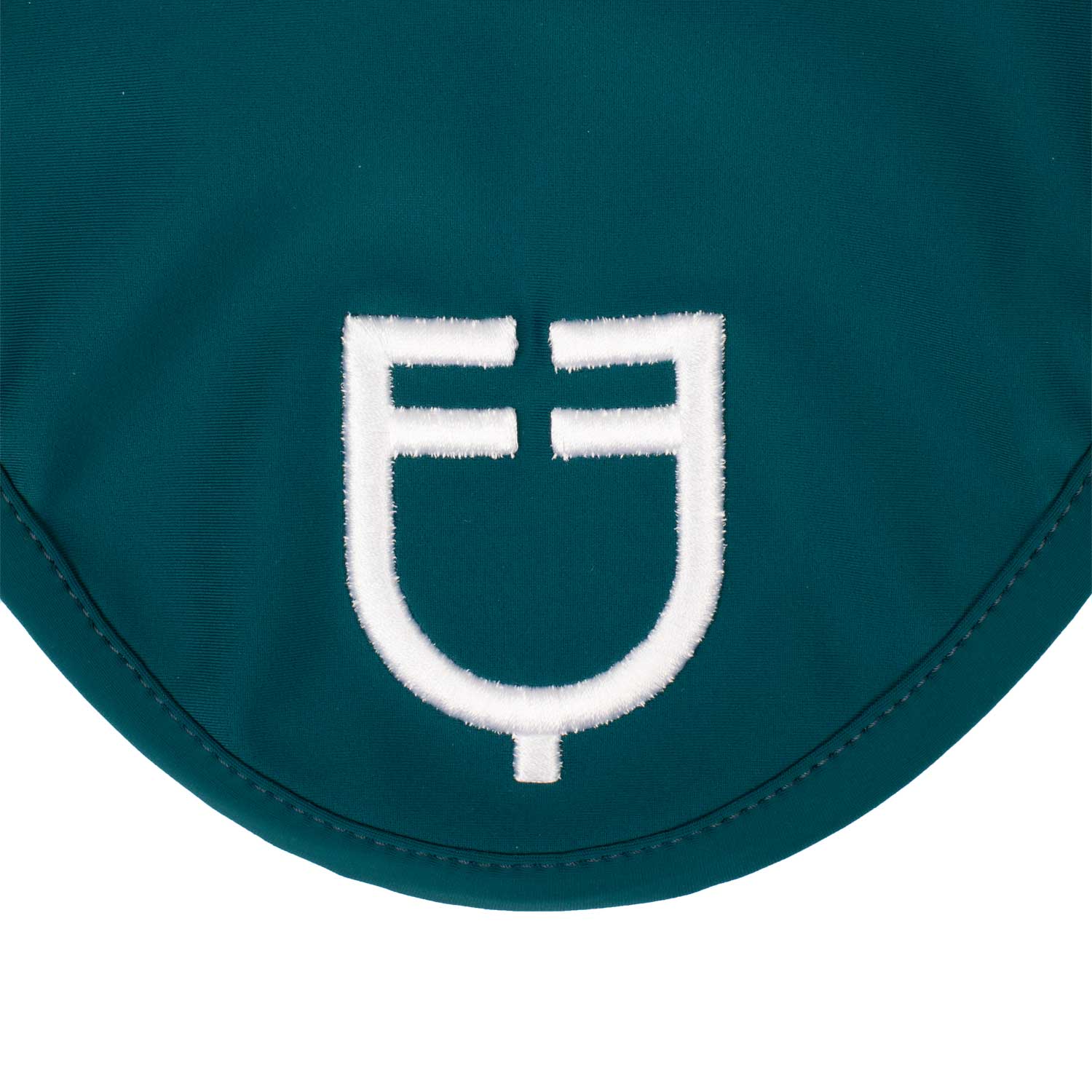 Equestro Cuffietta in Tessuto Tecnico con Logo