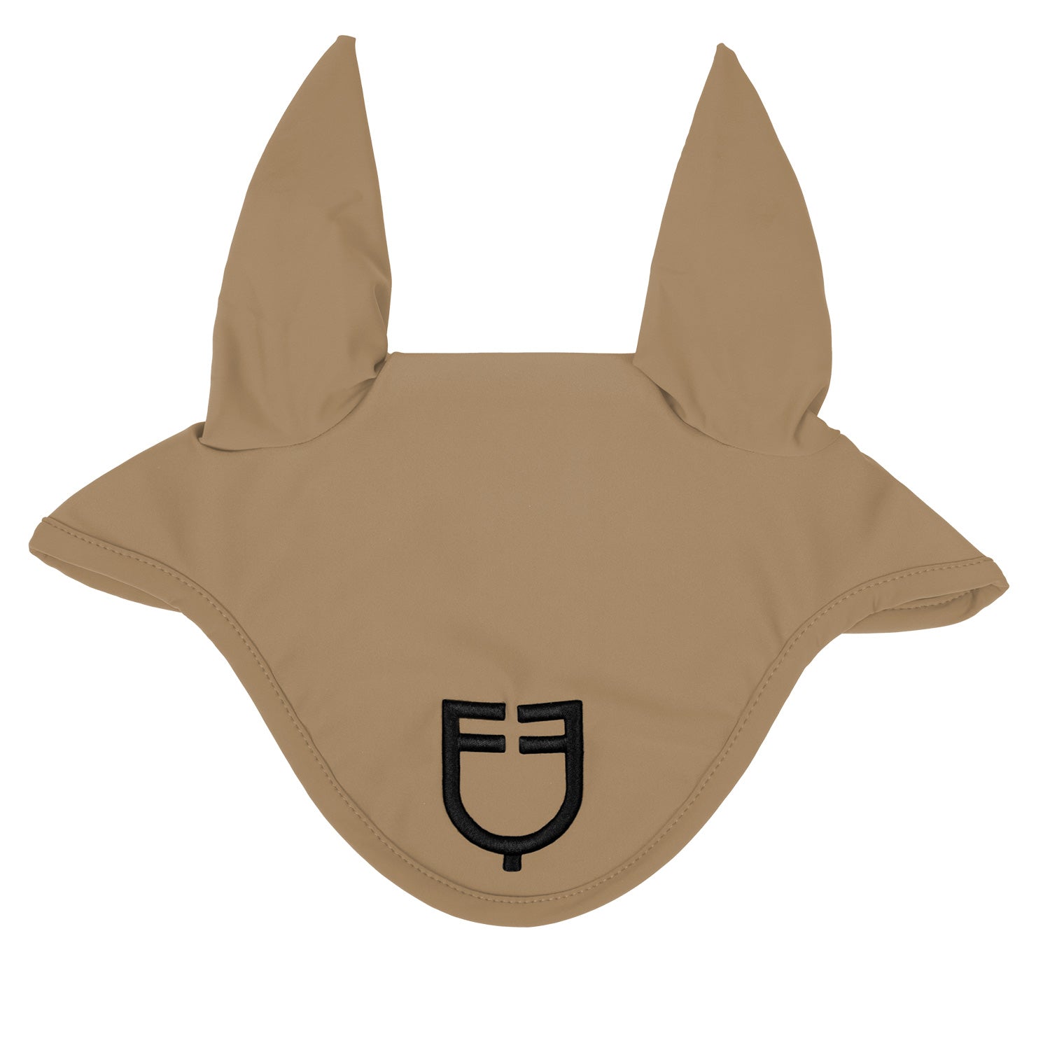 Equestro Cuffietta in Tessuto Tecnico con Logo