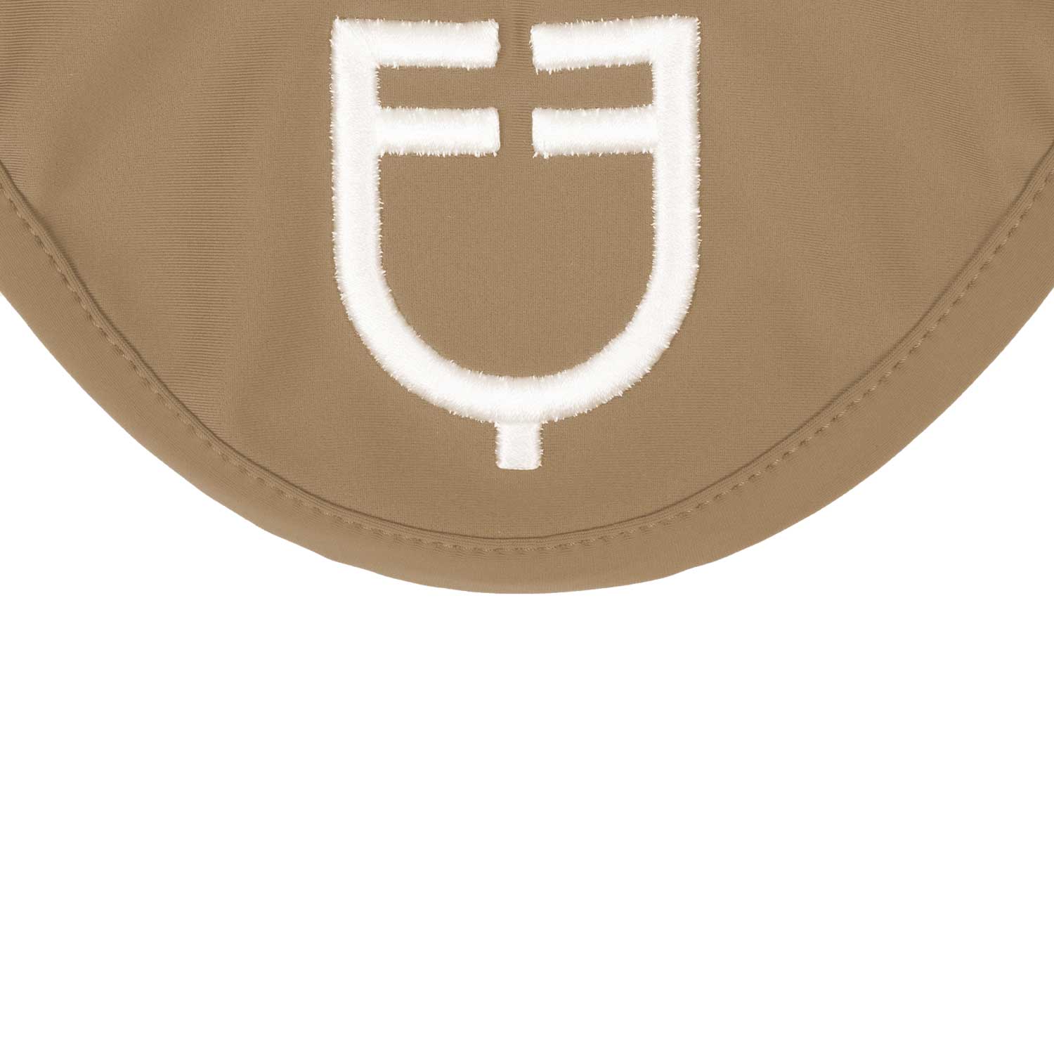 Equestro Cuffietta in Tessuto Tecnico con Logo