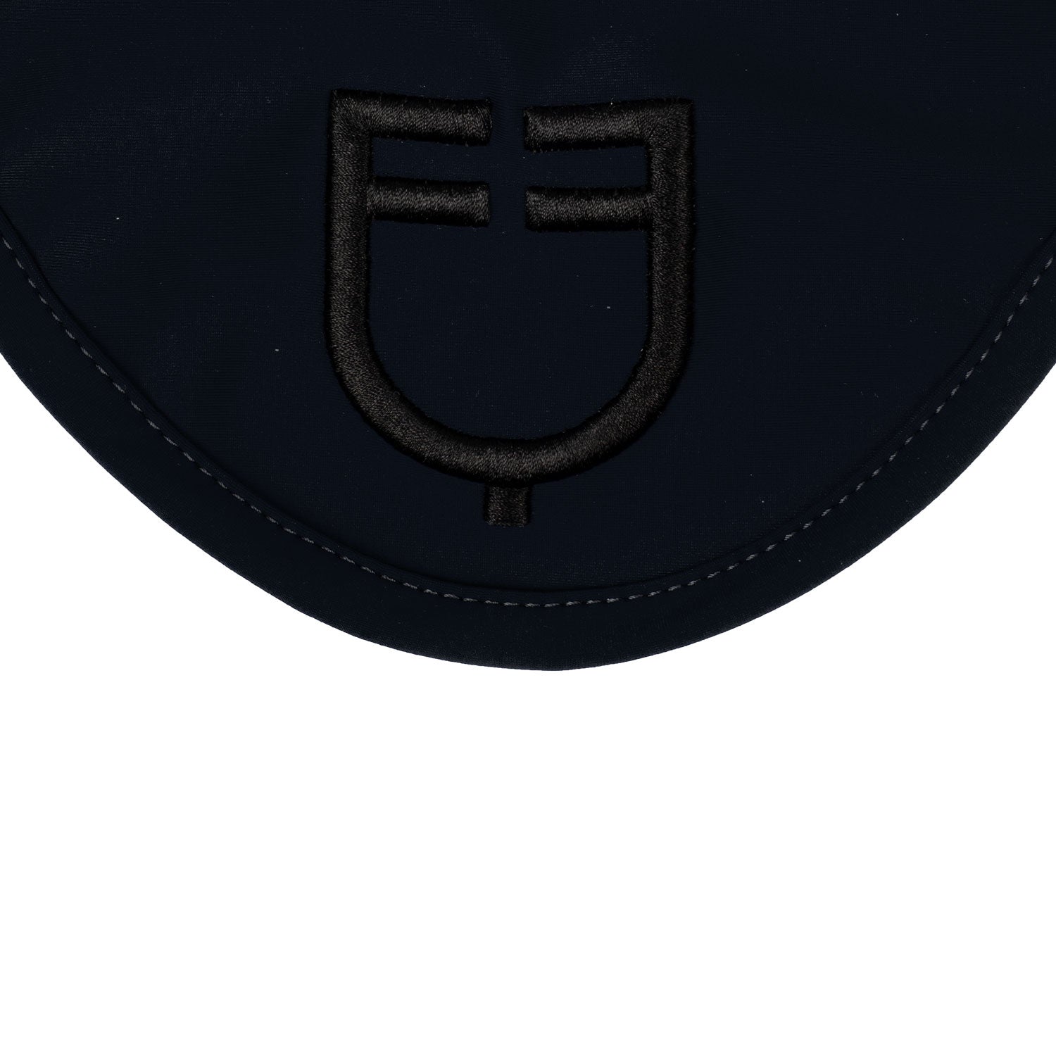 Equestro Cuffietta in Tessuto Tecnico con Logo
