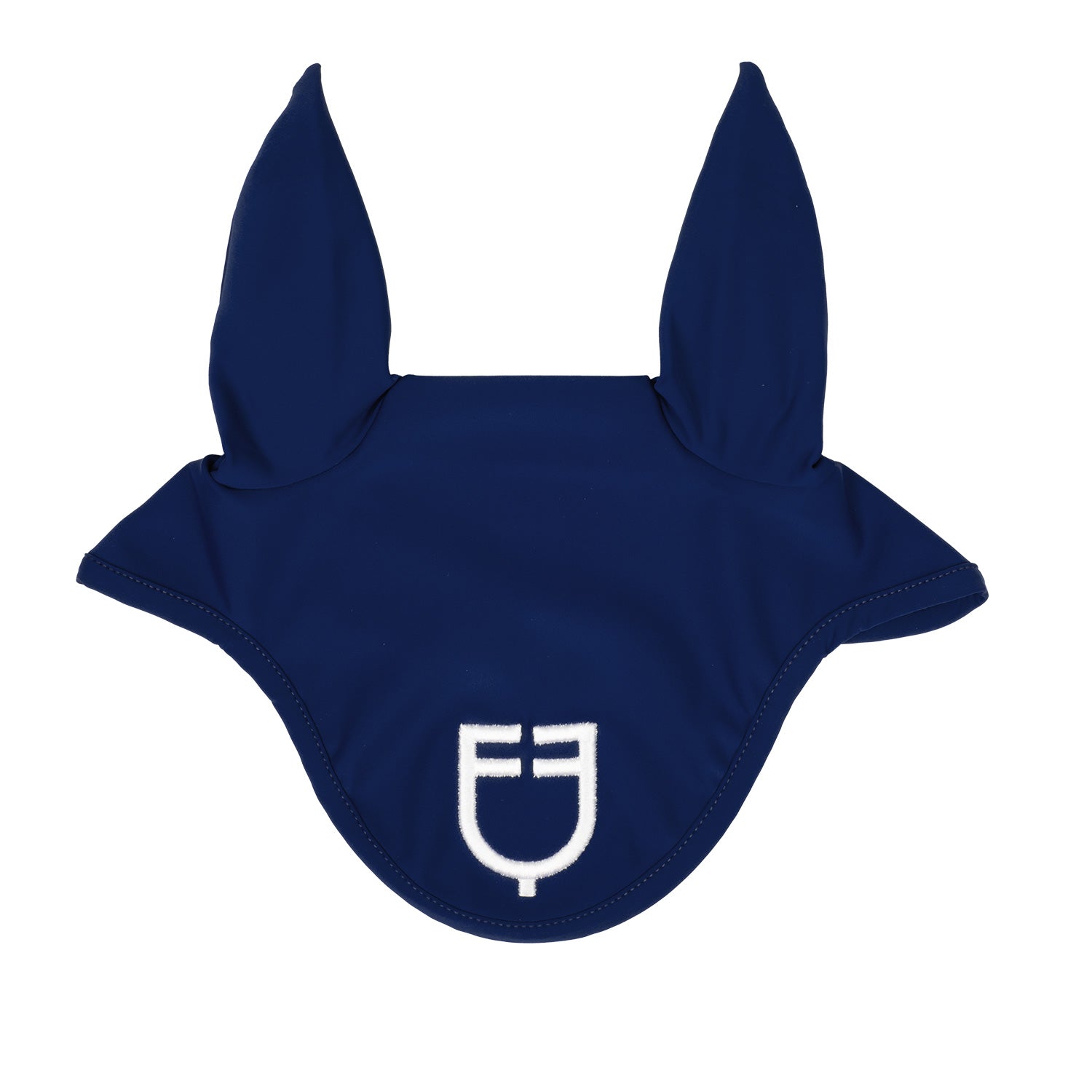 Equestro Cuffietta in Tessuto Tecnico con Logo