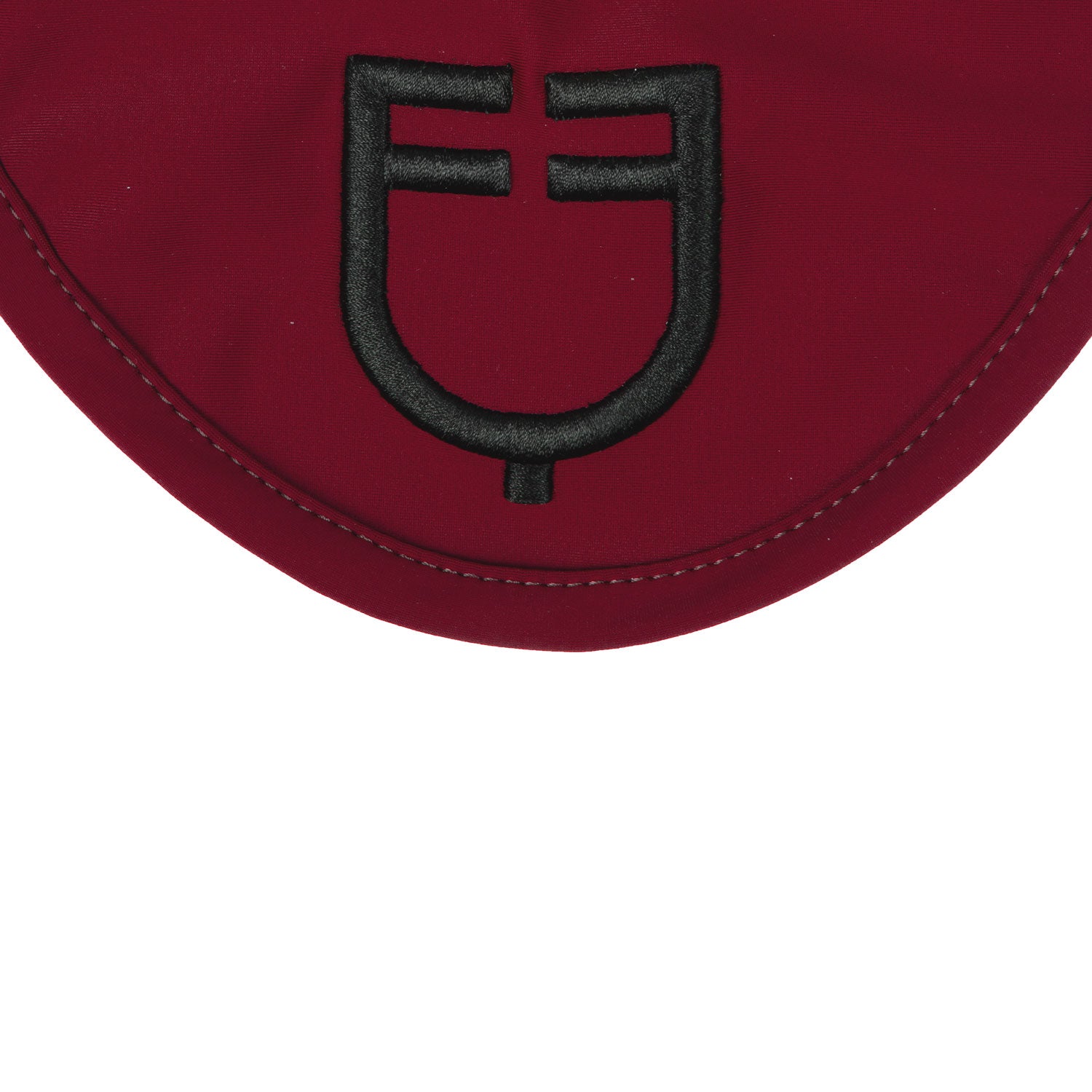 Equestro Cuffietta in Tessuto Tecnico con Logo