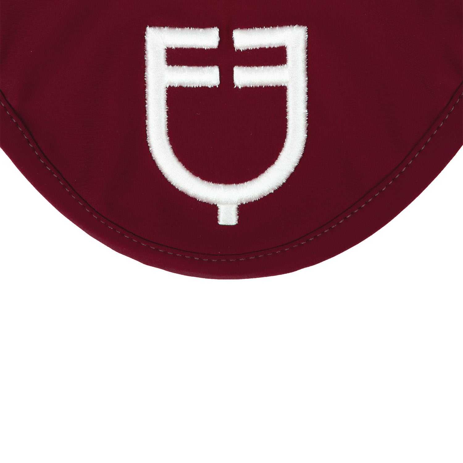 Equestro Cuffietta in Tessuto Tecnico con Logo