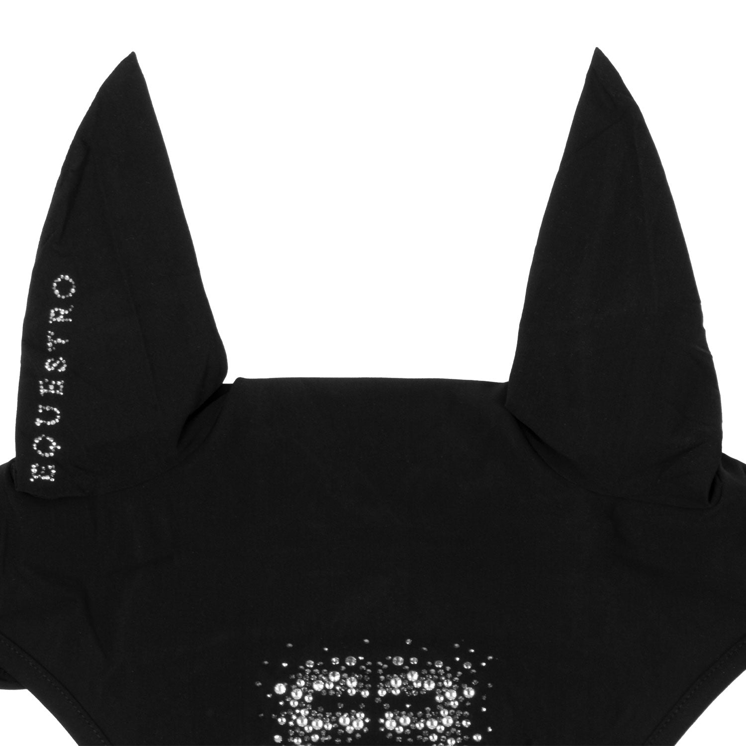 Equestro Cuffietta in Tessuto Tecnico con Logo Glitter