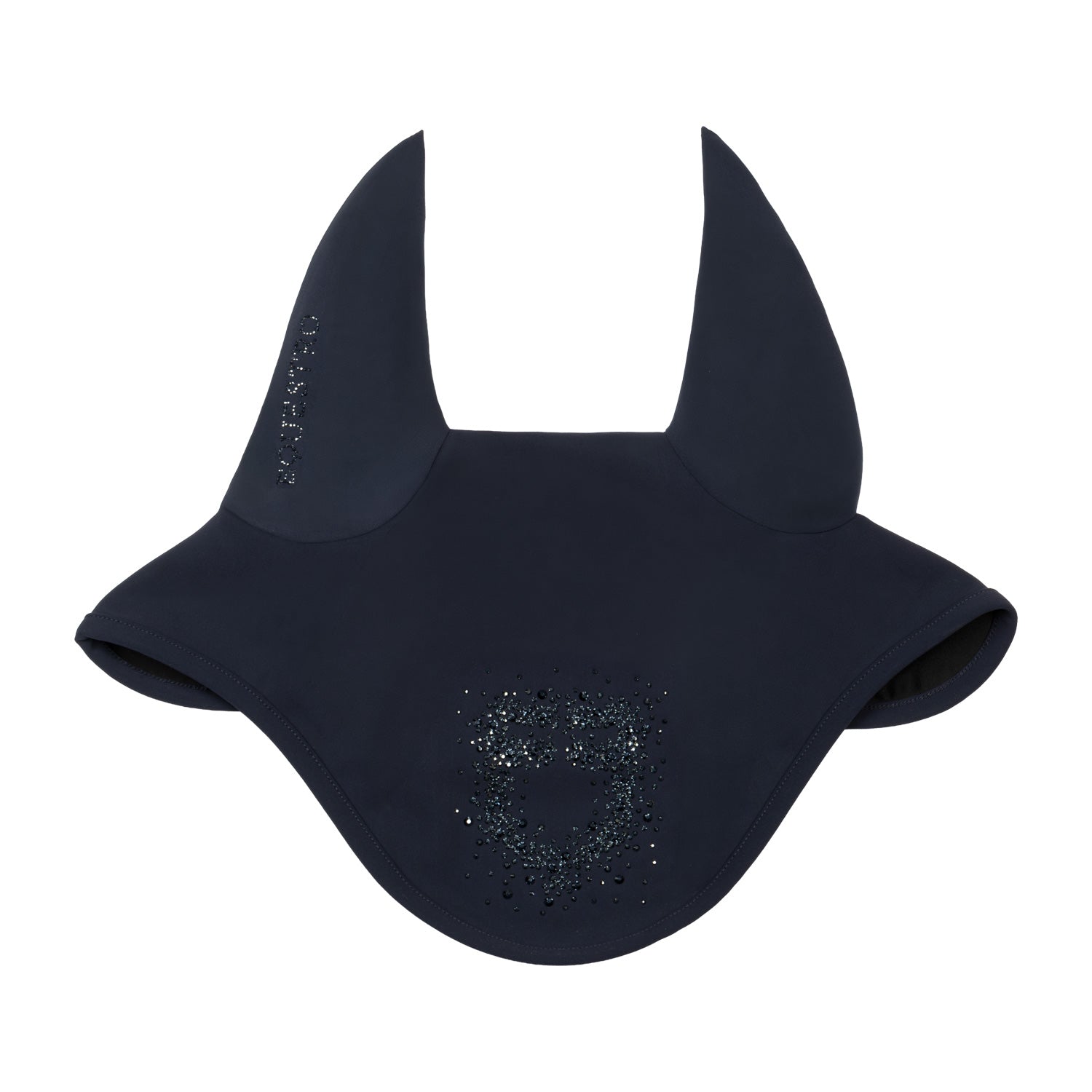 Equestro Cuffietta in Tessuto Tecnico con Logo Glitter